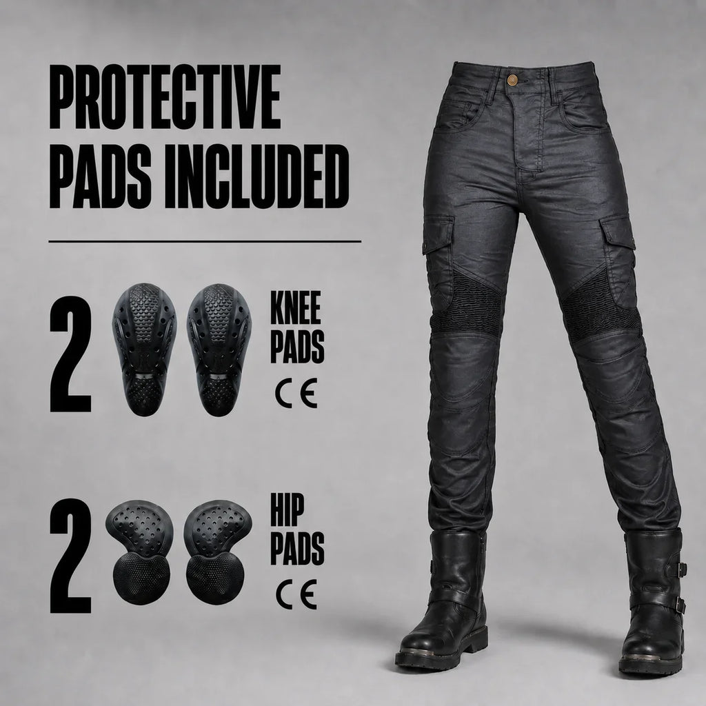 EKON Women’s MotoFlex Armored Riding Pants