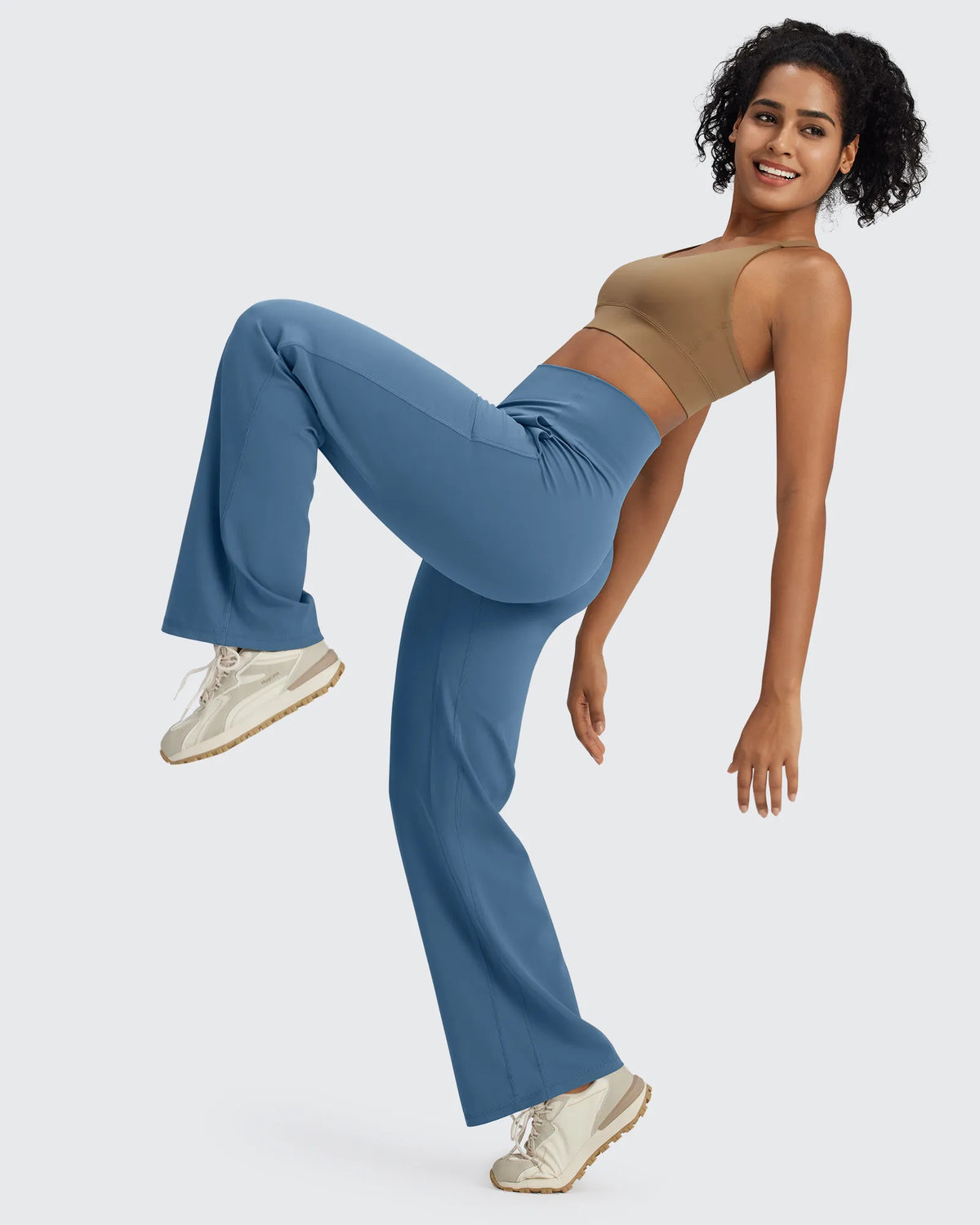 BareFeel Seamless High-Waist Dressy Wide Leg Pants