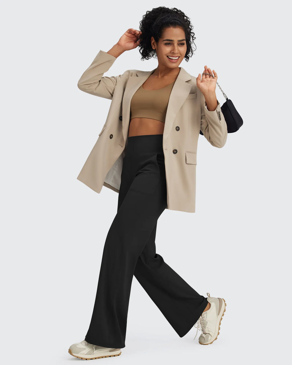 BareFeel Seamless High-Waist Dressy Wide Leg Pants