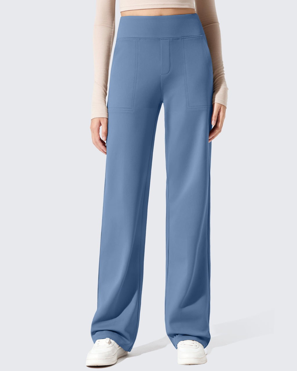 EverGoing Fleece Lined High-Waisted Dressy Pants
