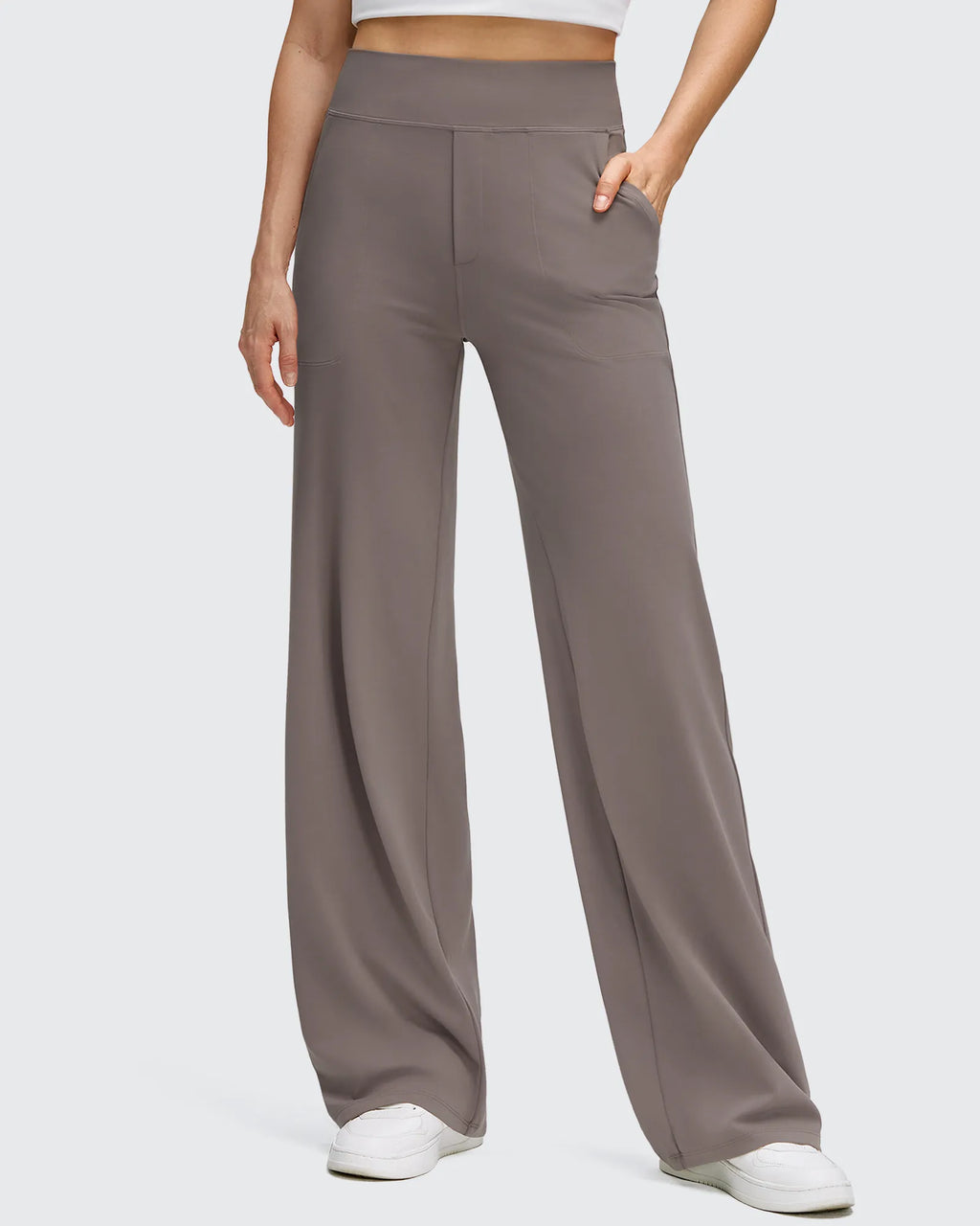 BareFeel High Stretch Wide Leg Yoga Pants