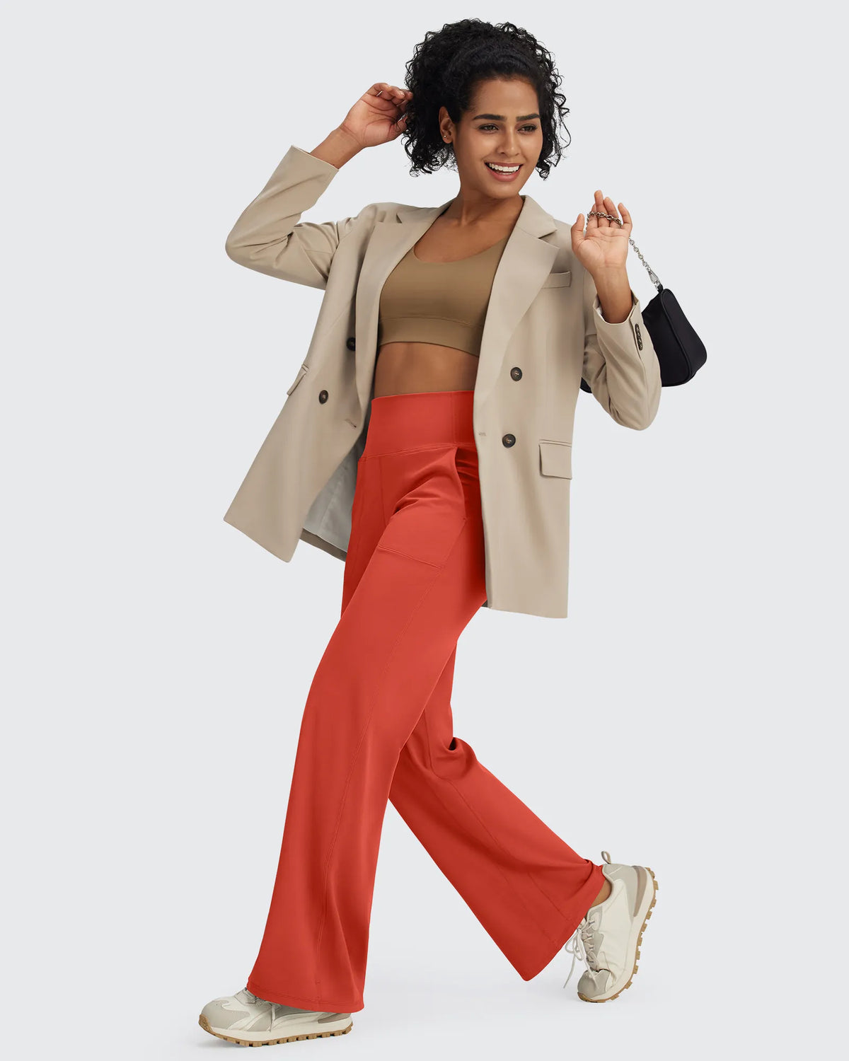 BareFeel Seamless High-Waist Dressy Wide Leg Pants