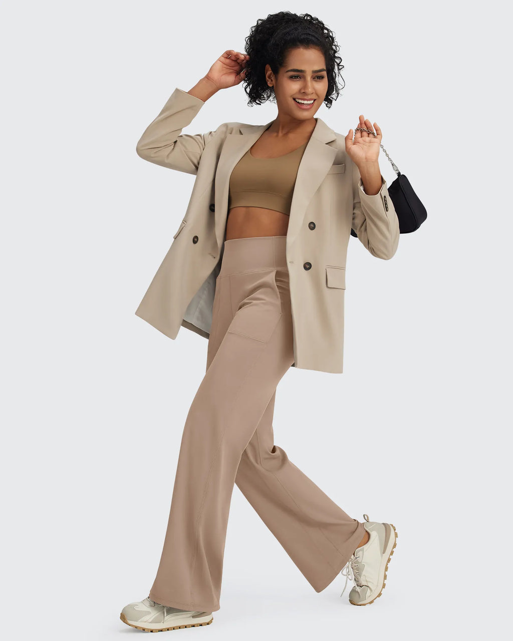 BareFeel Seamless High-Waist Dressy Wide Leg Pants