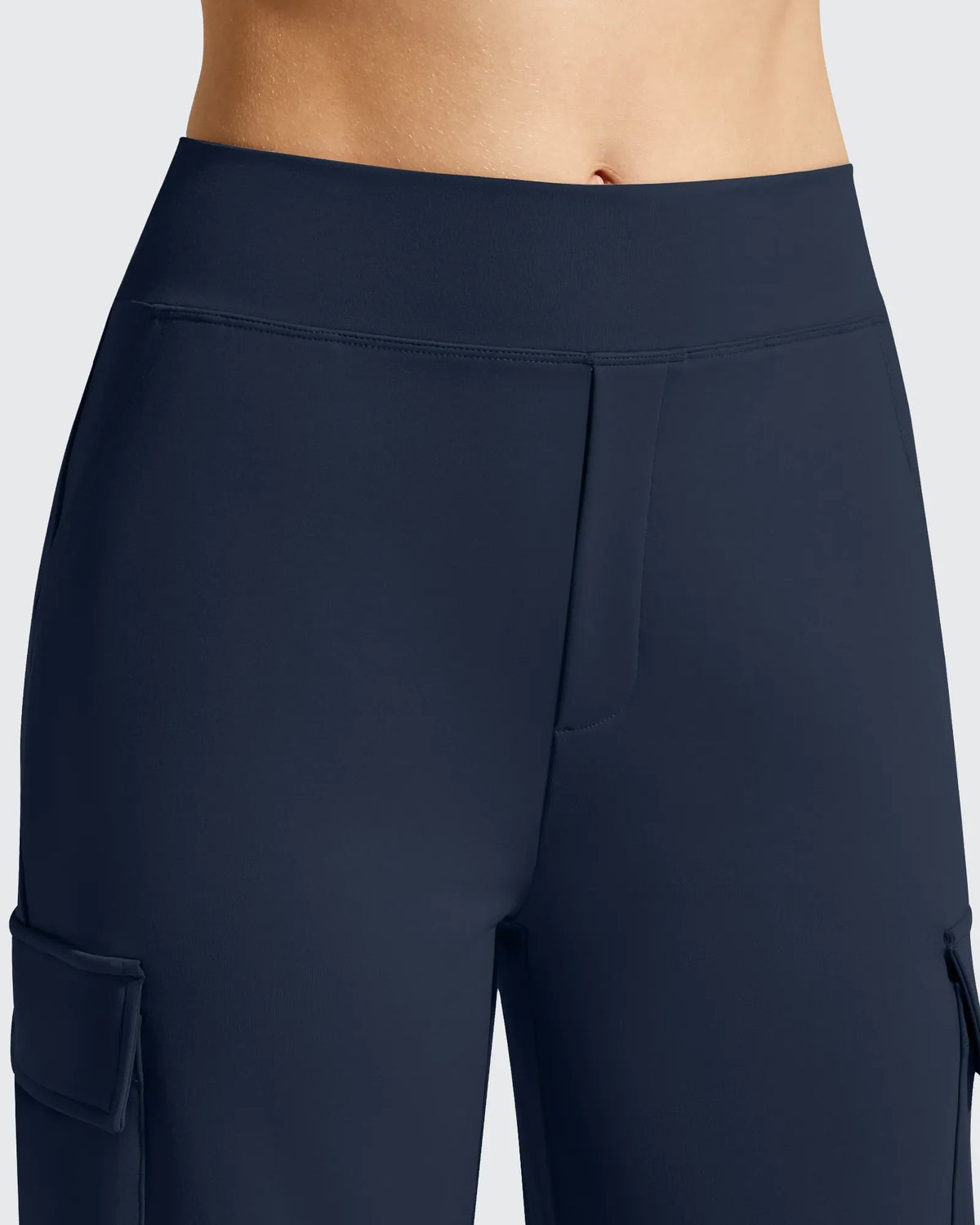 EverGoing High-Waist 4 Pockets Wide Leg Cargo Pants