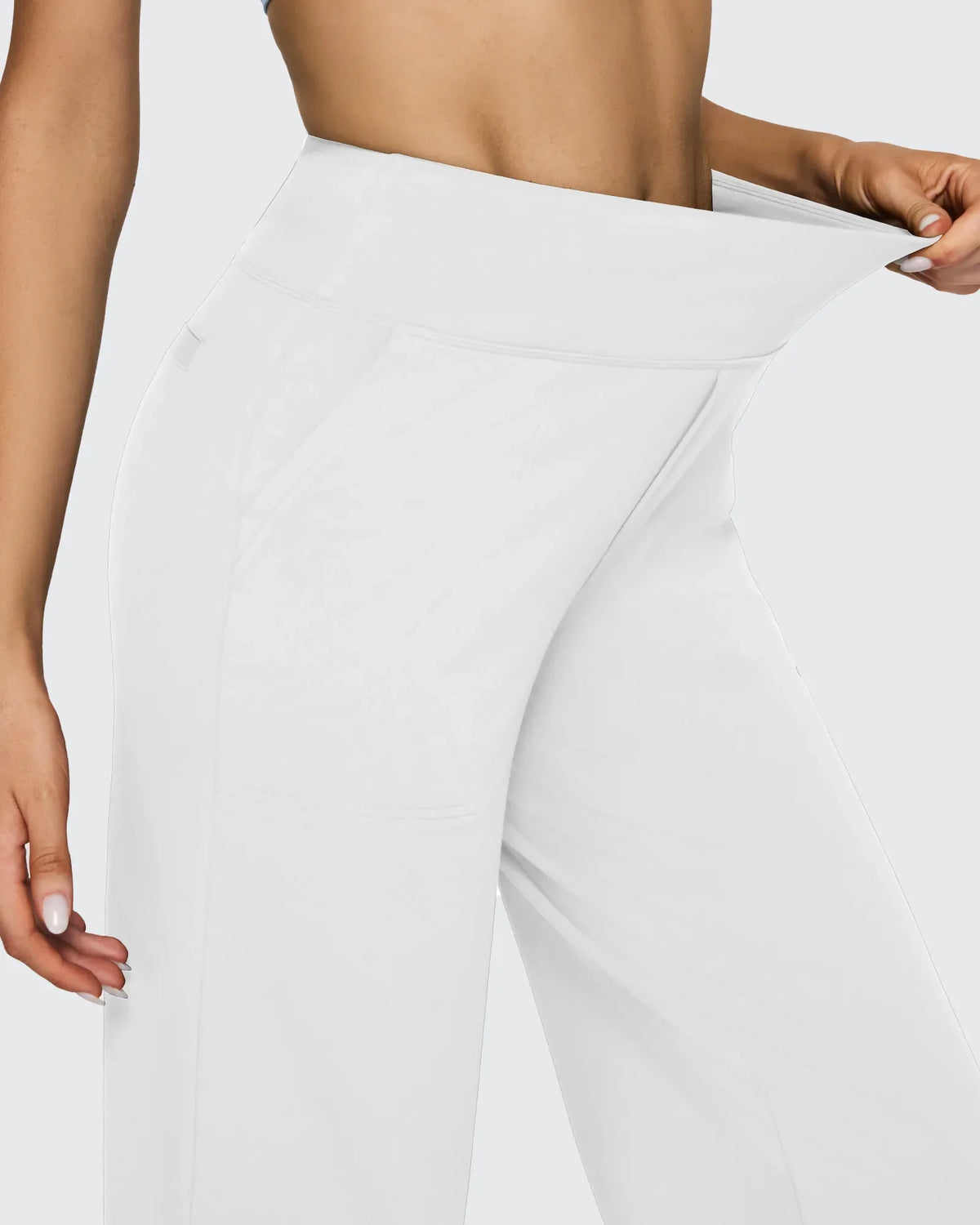EverGoing Loose High-Waist Business Casual Pants 35''