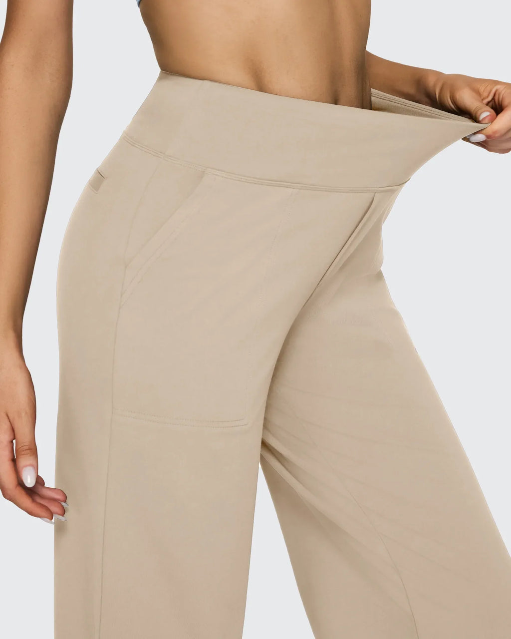 EverGoing Loose High-Waist Business Casual Pants 35''