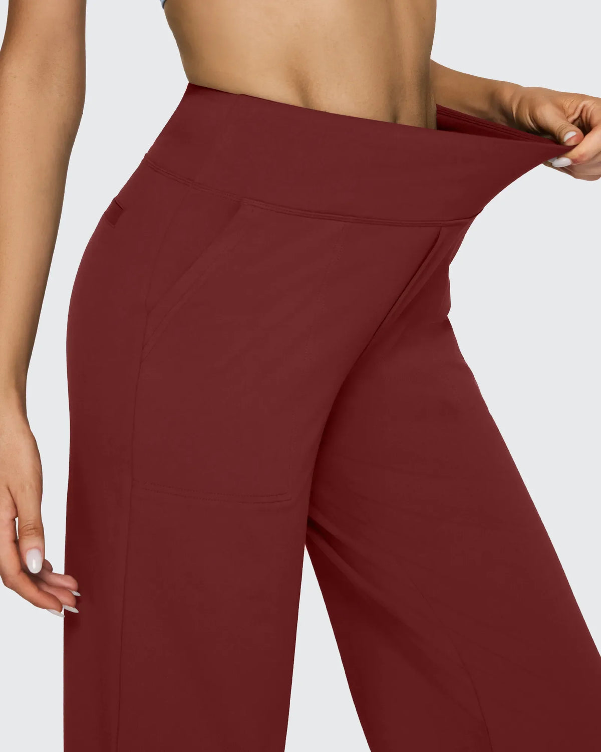 EverGoing Loose High-Waist Business Casual Pants 35''