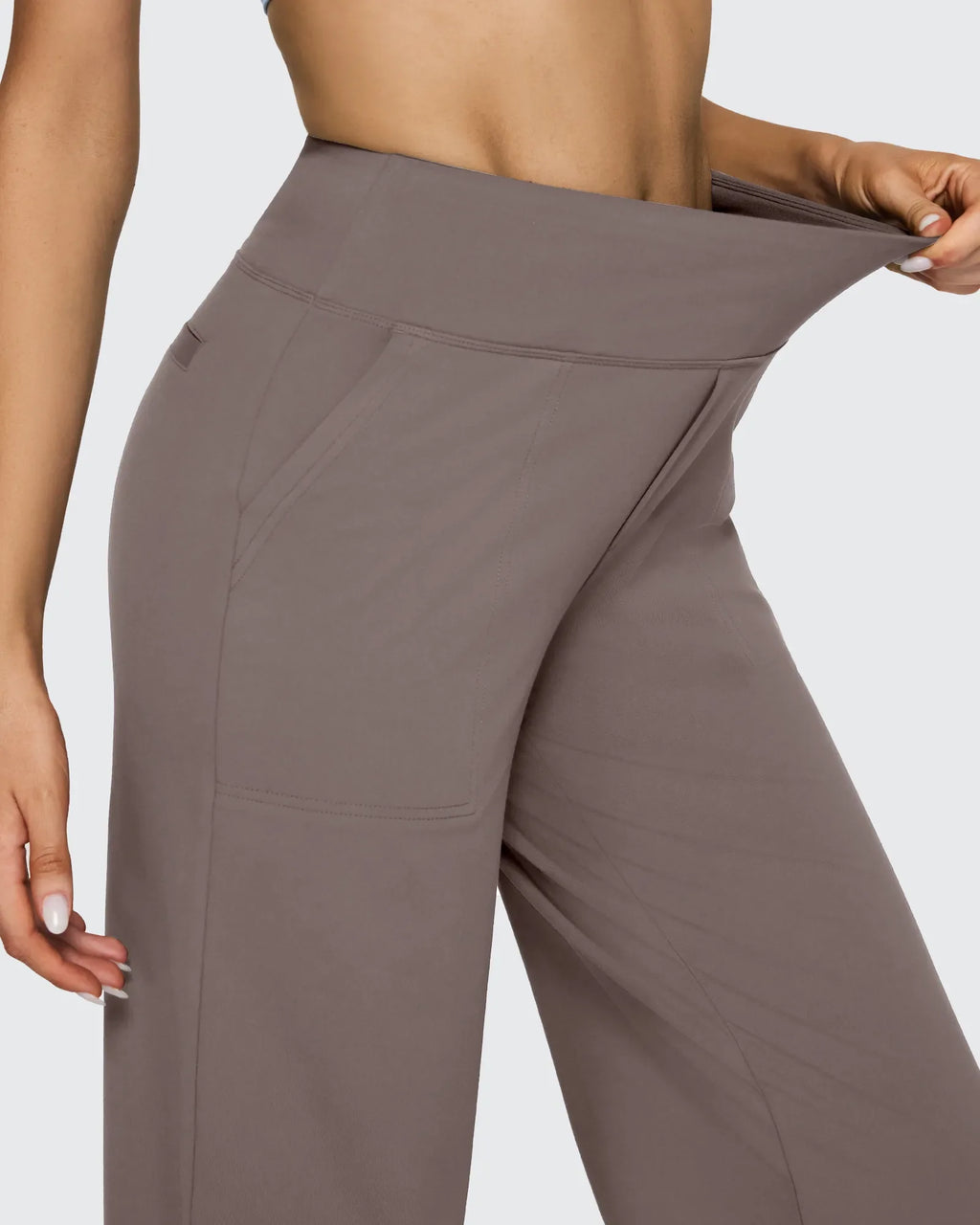 EverGoing Loose High-Waist Business Casual Pants 35''
