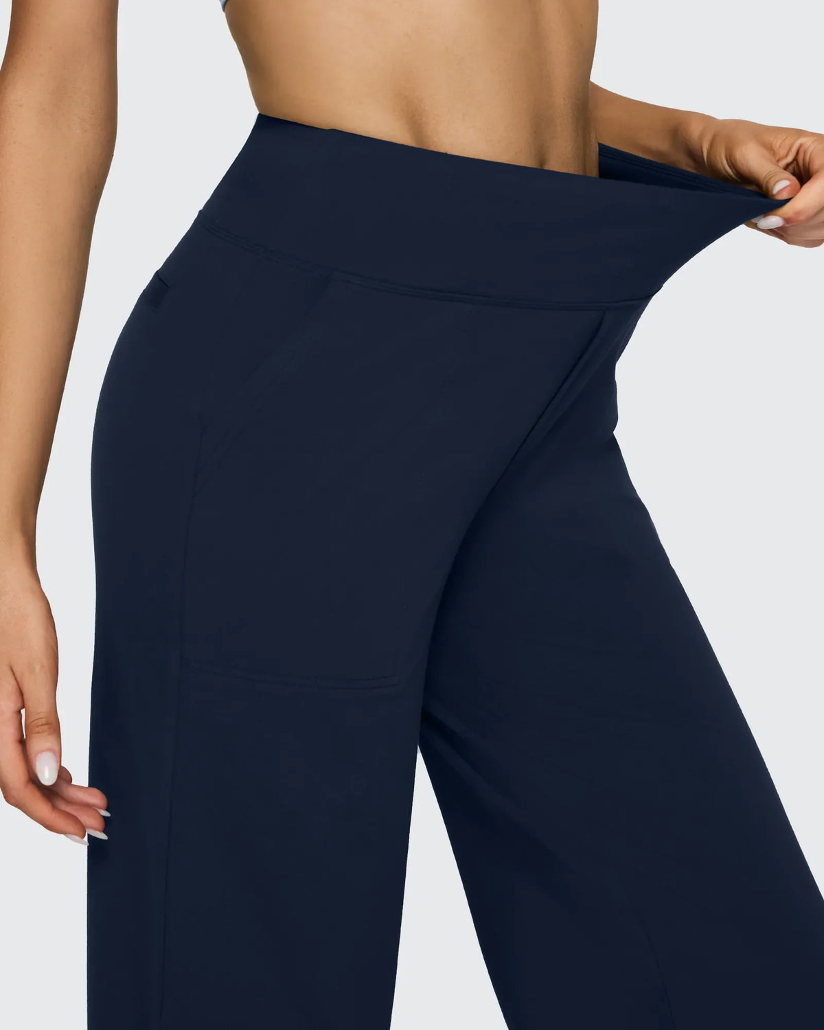 EverGoing Loose High-Waist Business Casual Pants 35''