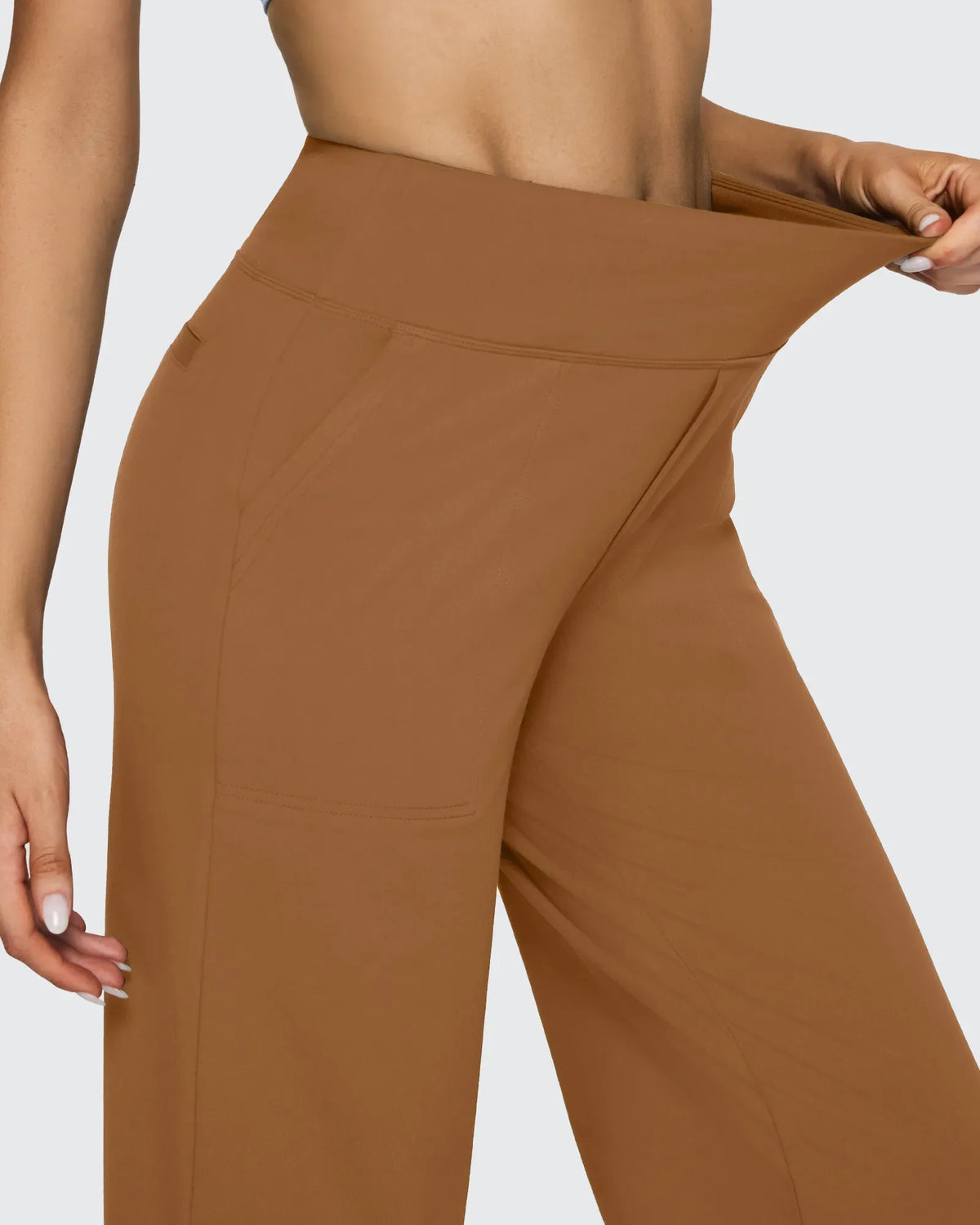 EverGoing Loose High-Waist Business Casual Pants 35''
