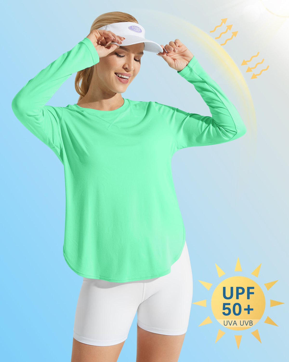 G4Free UPF 50+ Wrinkle Resistant Long Sleeve Shirt – Quick Dry for Daily & Travel