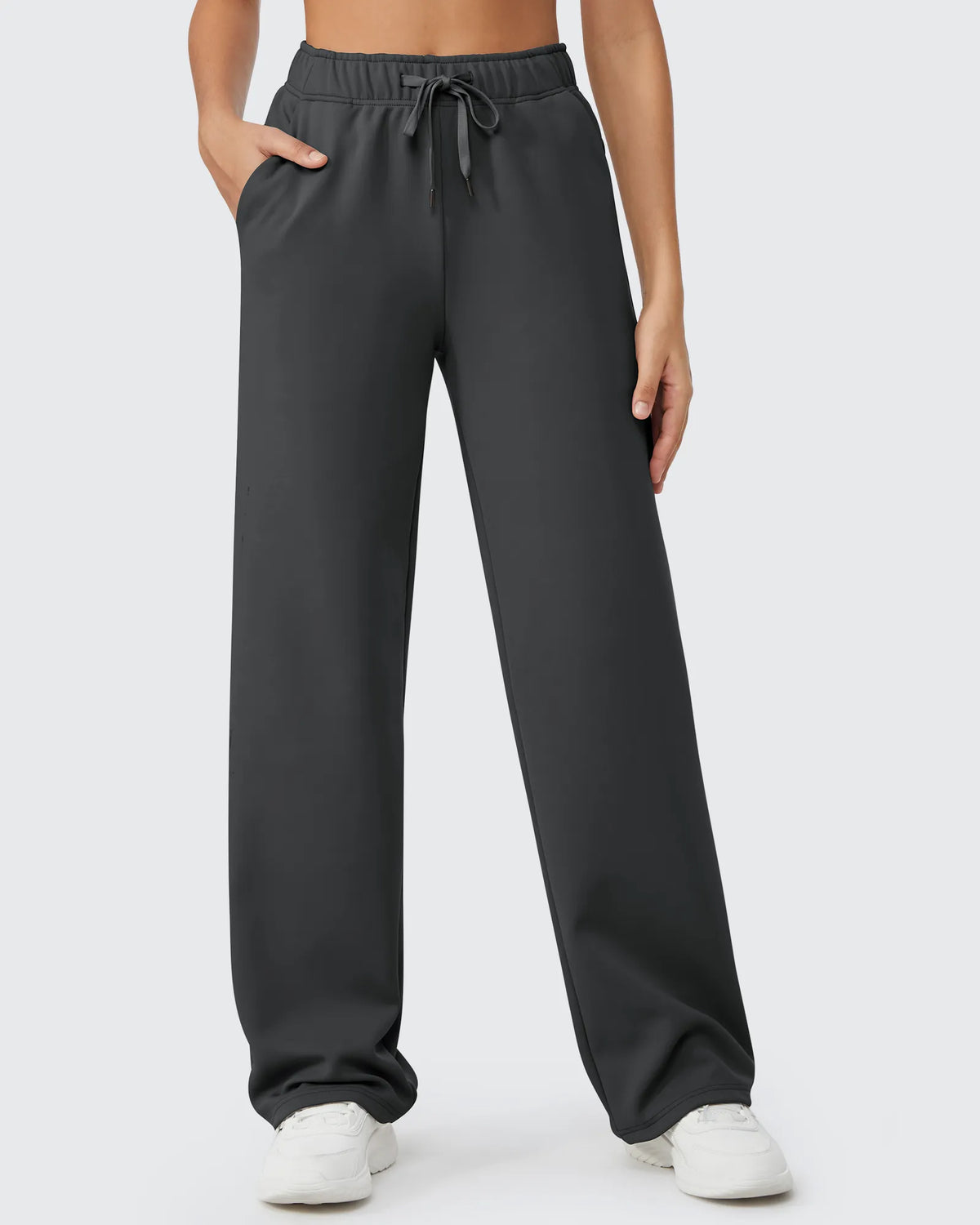 EverGoing Loose Fleece Lined Drawstring Casual Pants Regular