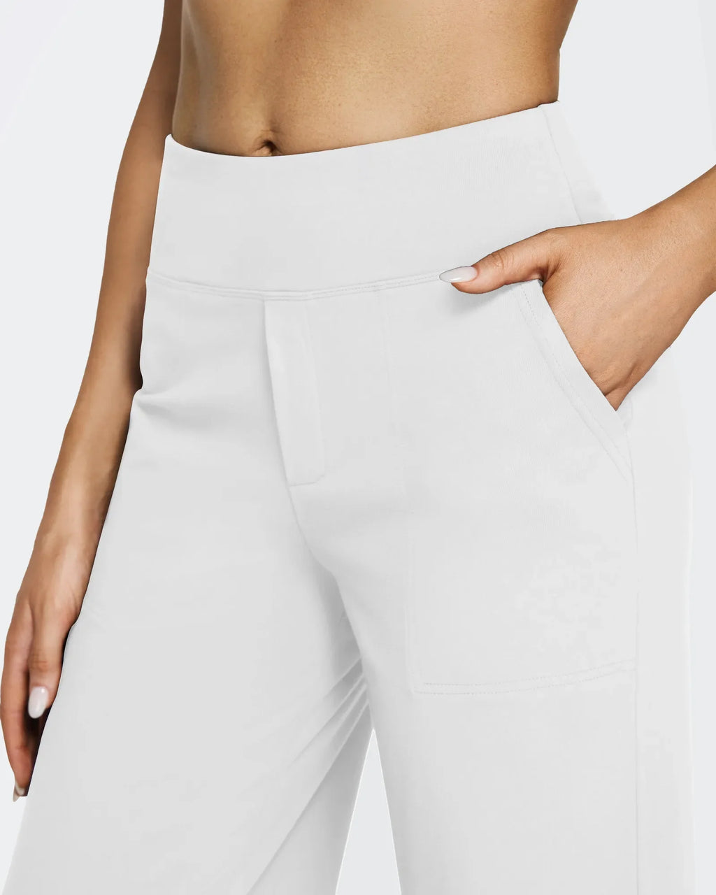 EverGoing Loose High-Waist Business Casual Pants 35''