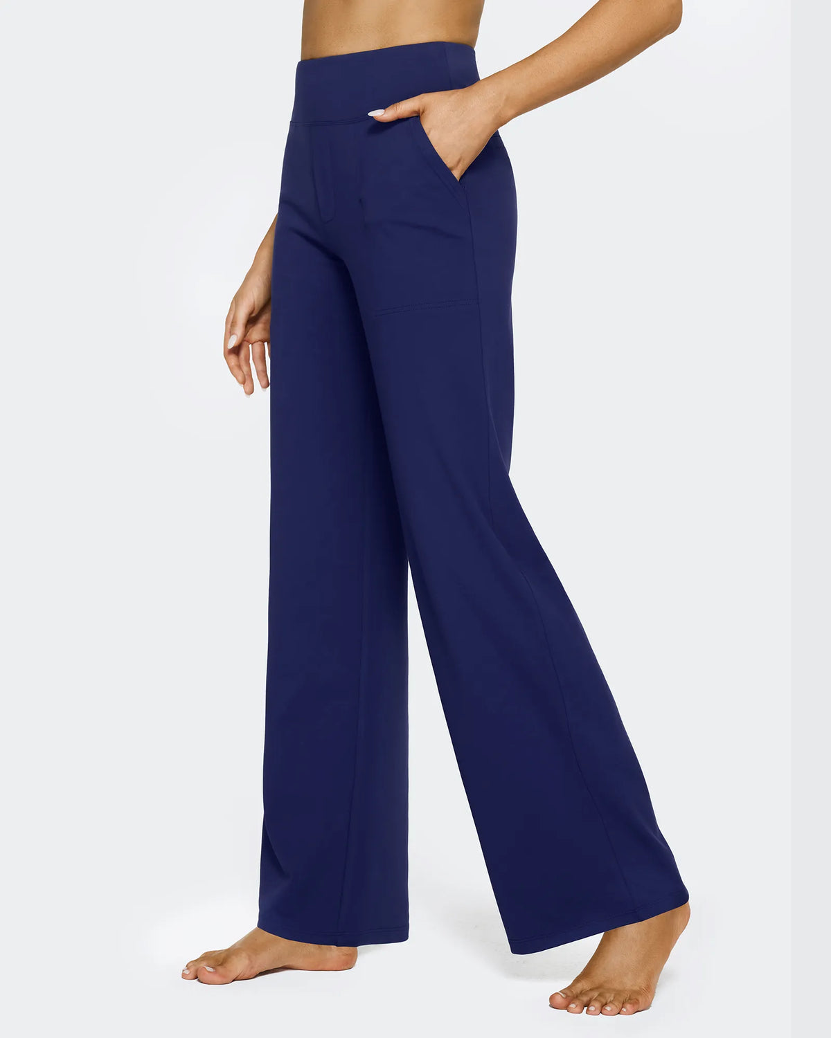 EverGoing Loose High-Waist Business Casual Pants 35''