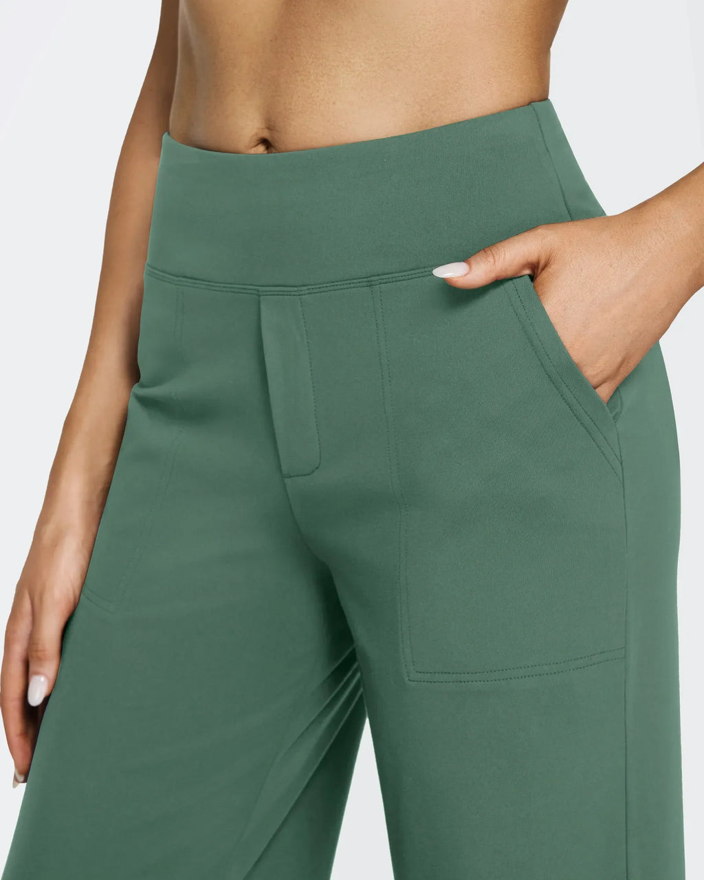 EverGoing Wide Leg Yoga Pants Business Casual 27''