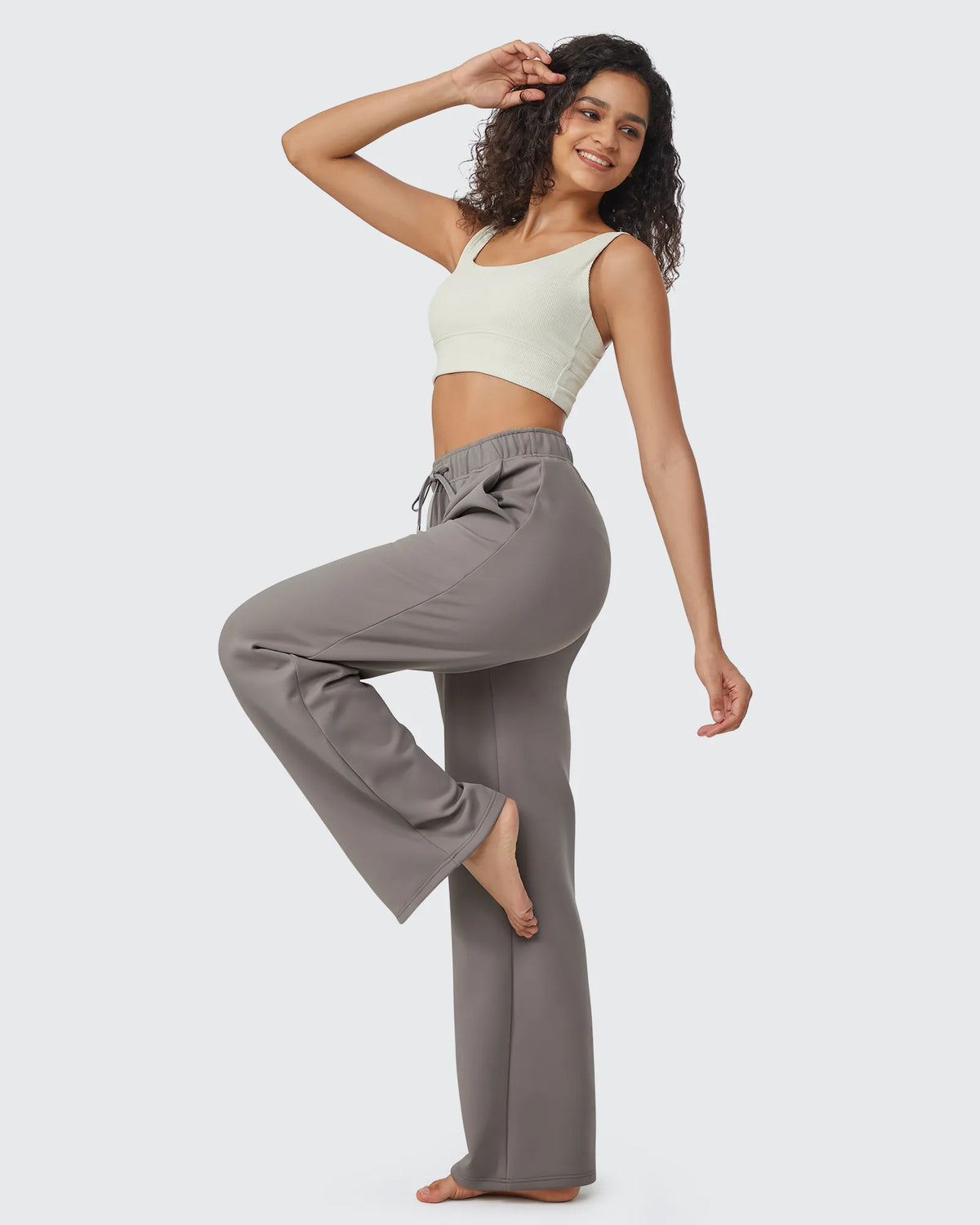 EverGoing Loose Fleece Lined Drawstring Casual Pants Regular