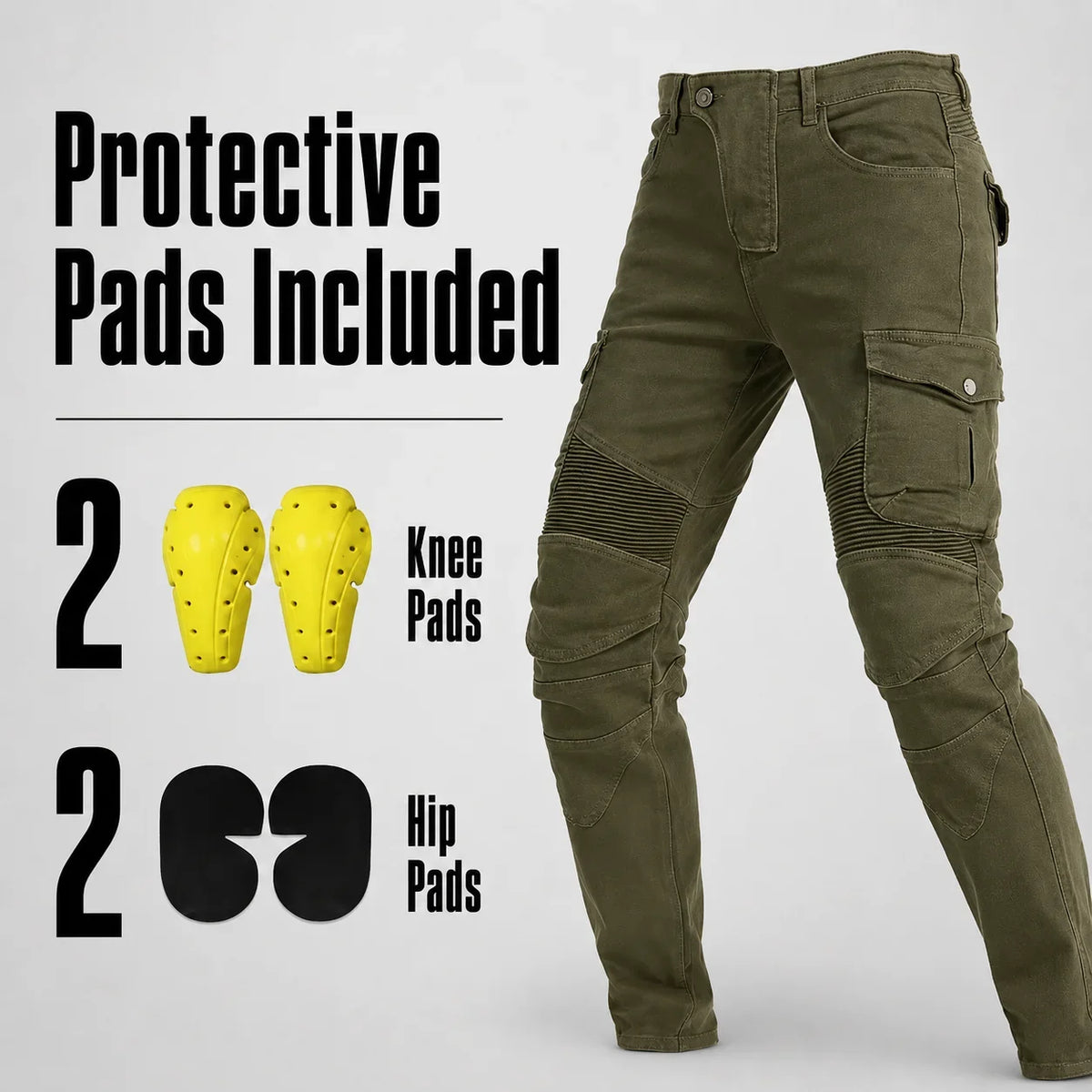 EKON GuardFlex Cargo Riding Jeans