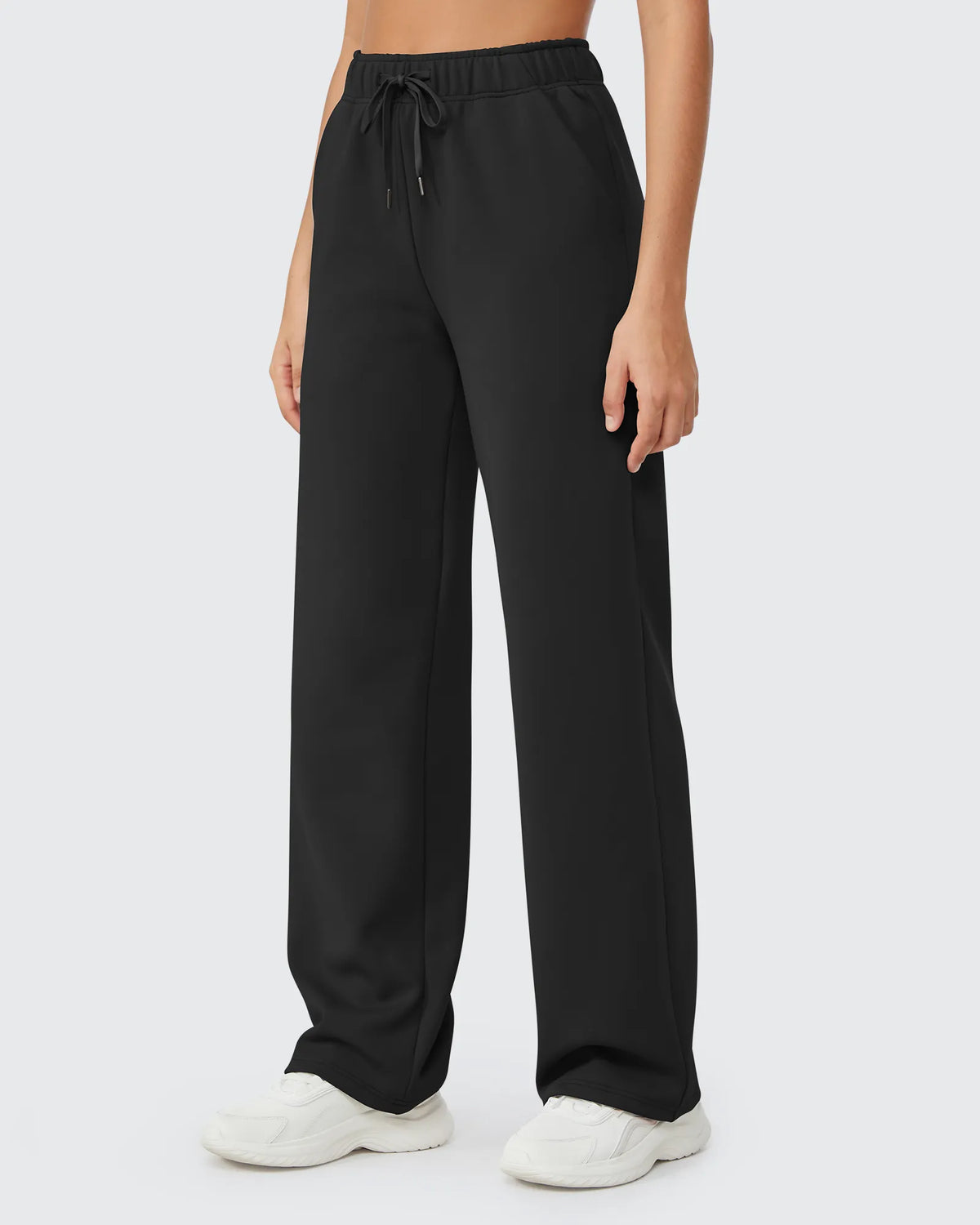 EverGoing Loose Fleece Lined Drawstring Casual Pants Tall