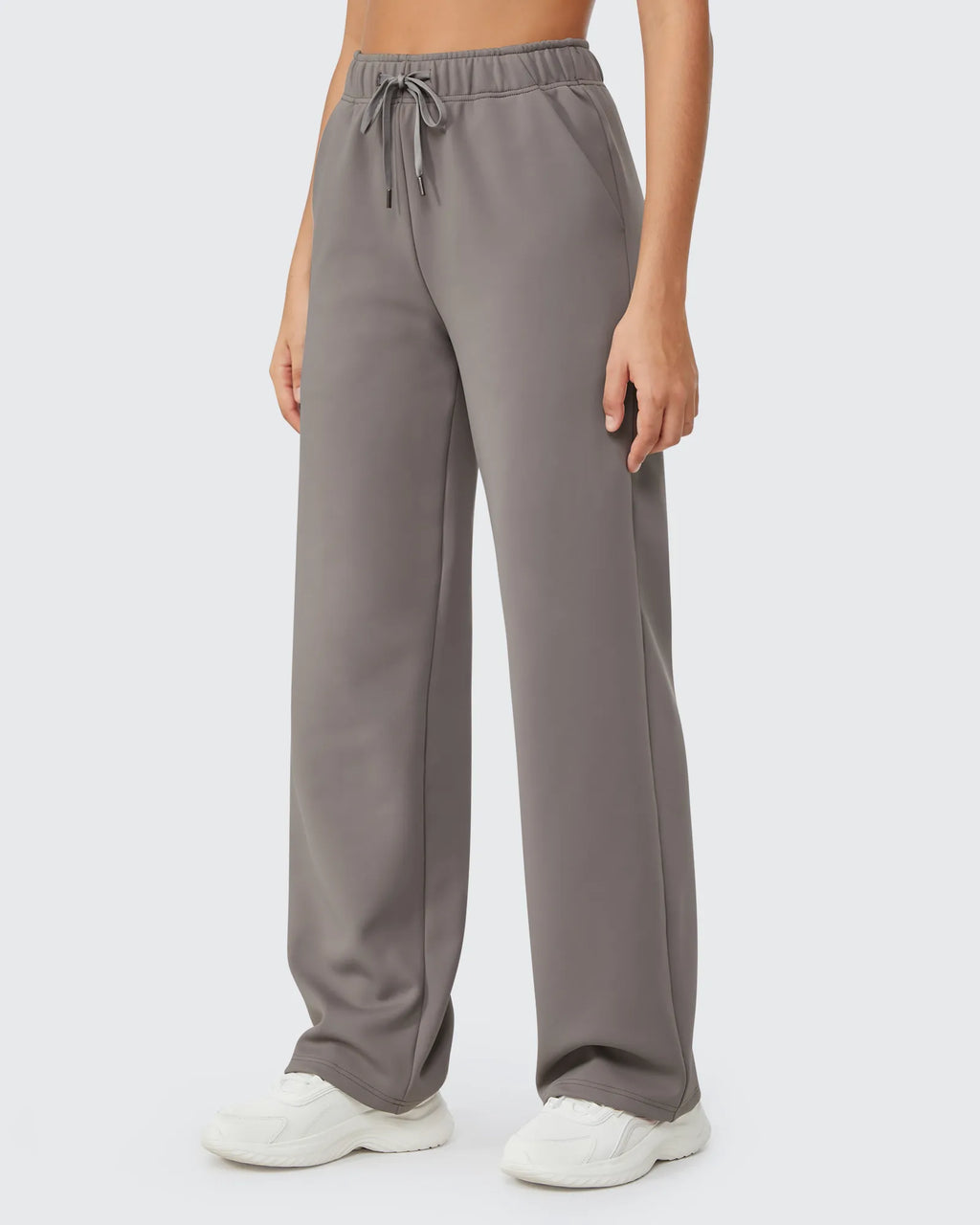 EverGoing Loose Fleece Lined Drawstring Casual Pants Petite