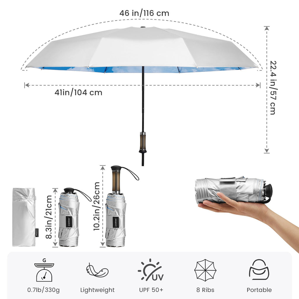 G4Free Mini Travel Umbrella UPF 50+