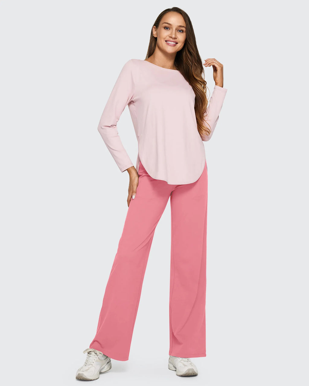 EverGoing Loose High-Waist Business Casual Pants 35''