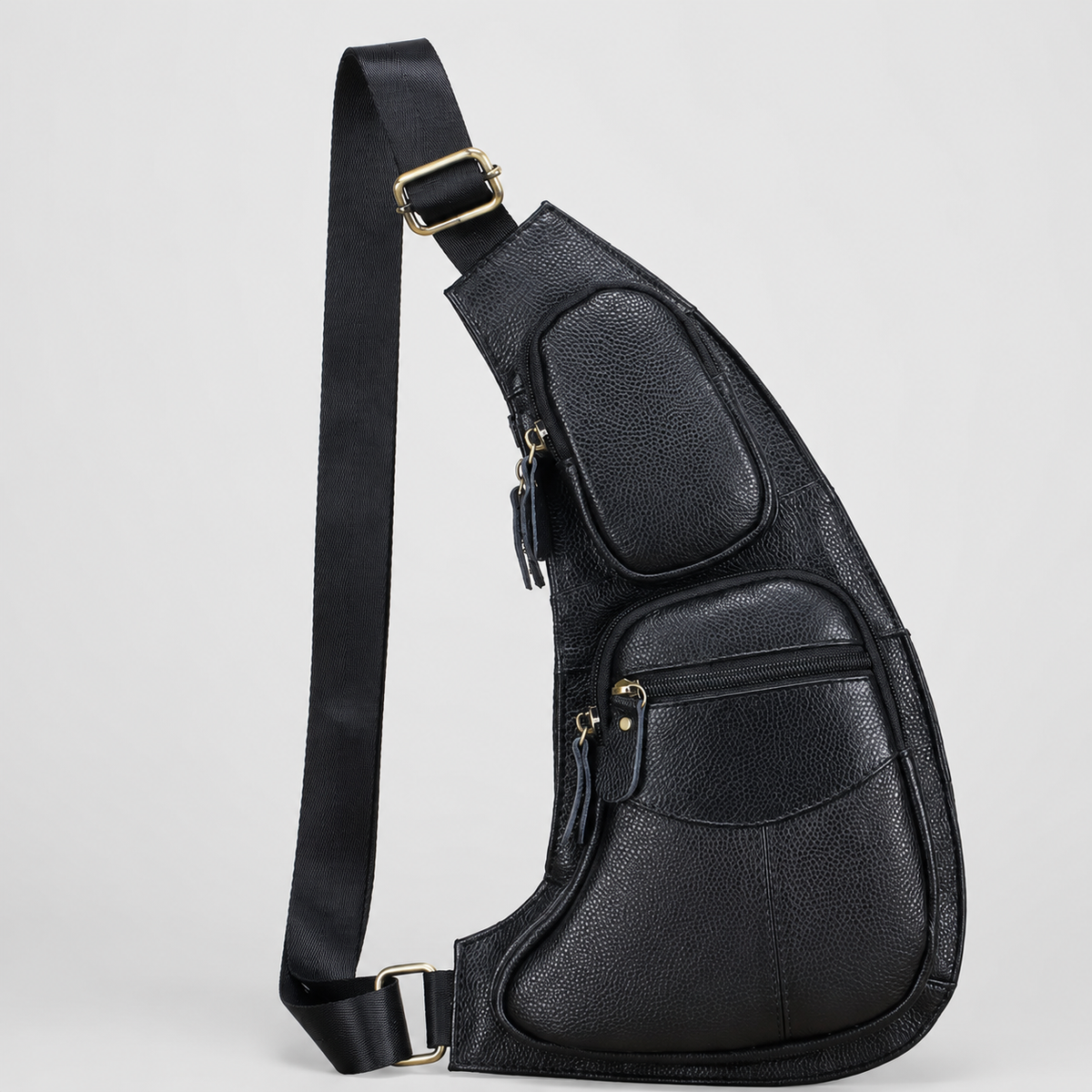 EKON RouteSling Leather Crossbody Bag