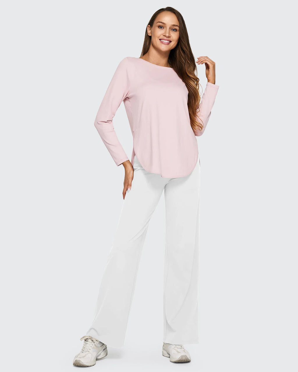 EverGoing Loose High-Waist Business Casual Pants 35''