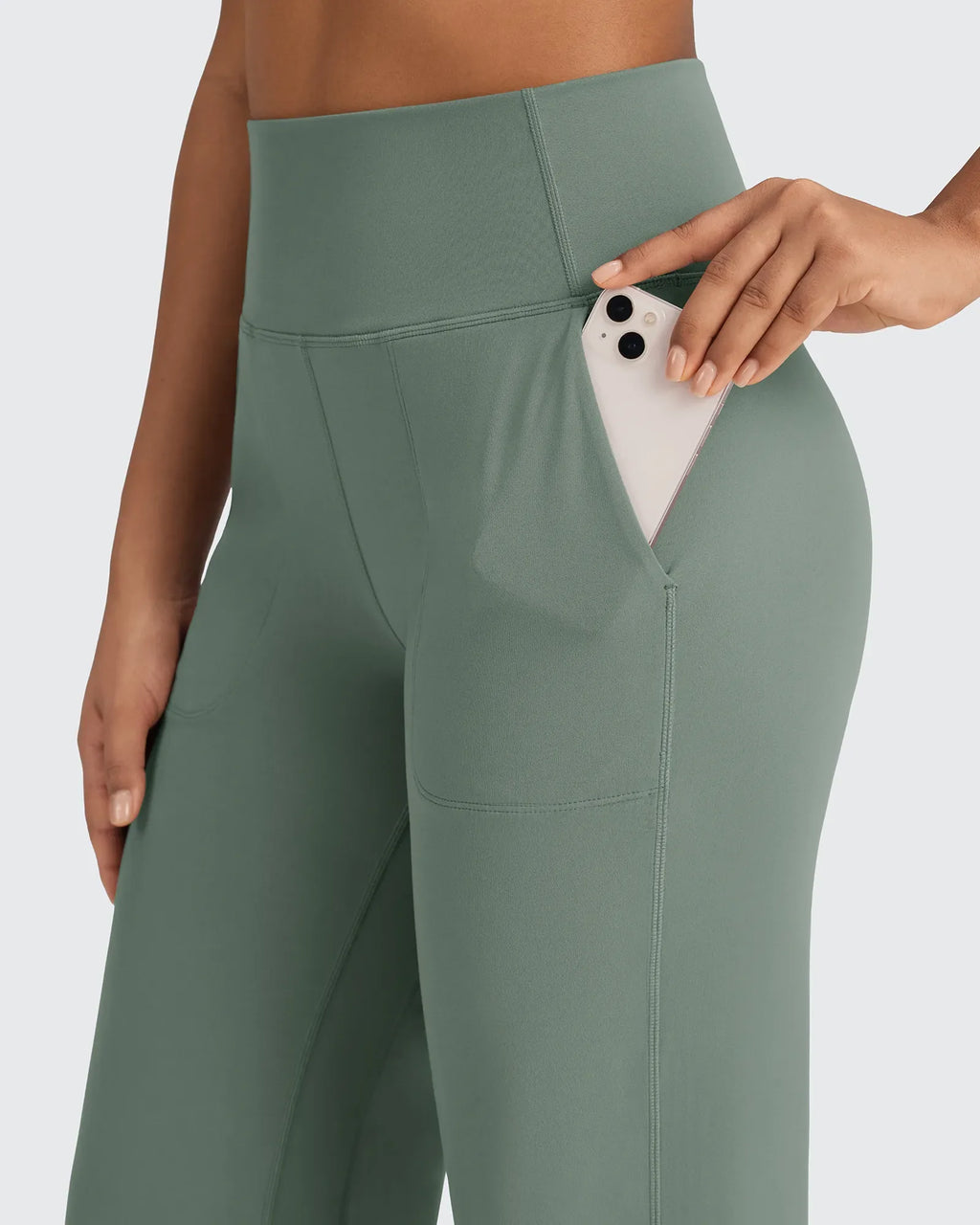 BareFeel Seamless High-Waist Dressy Wide Leg Pants