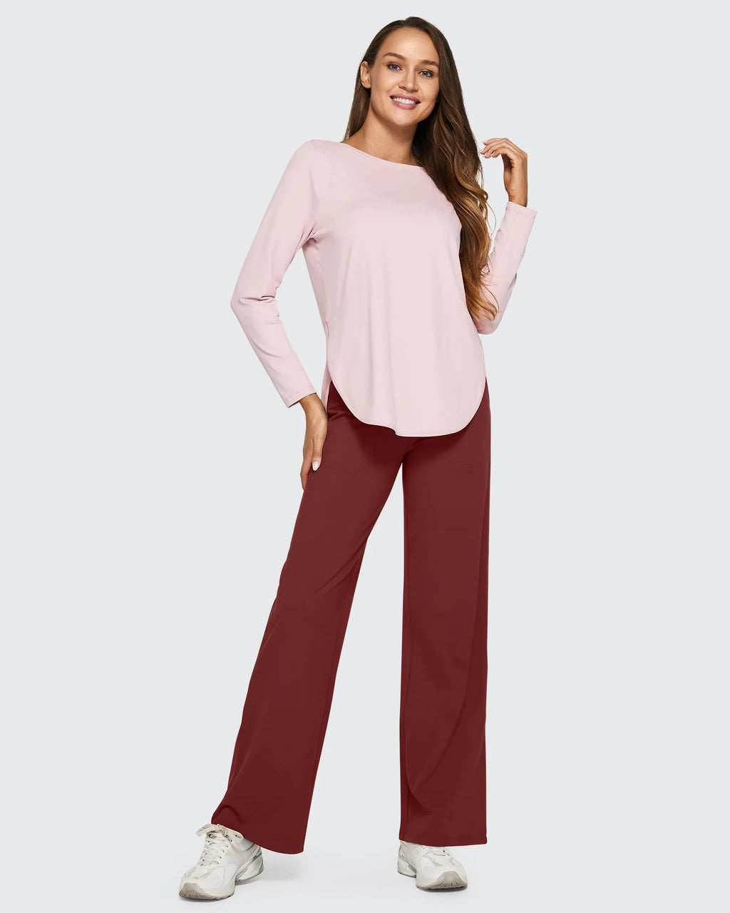 EverGoing Loose High-Waist Business Casual Pants 35''