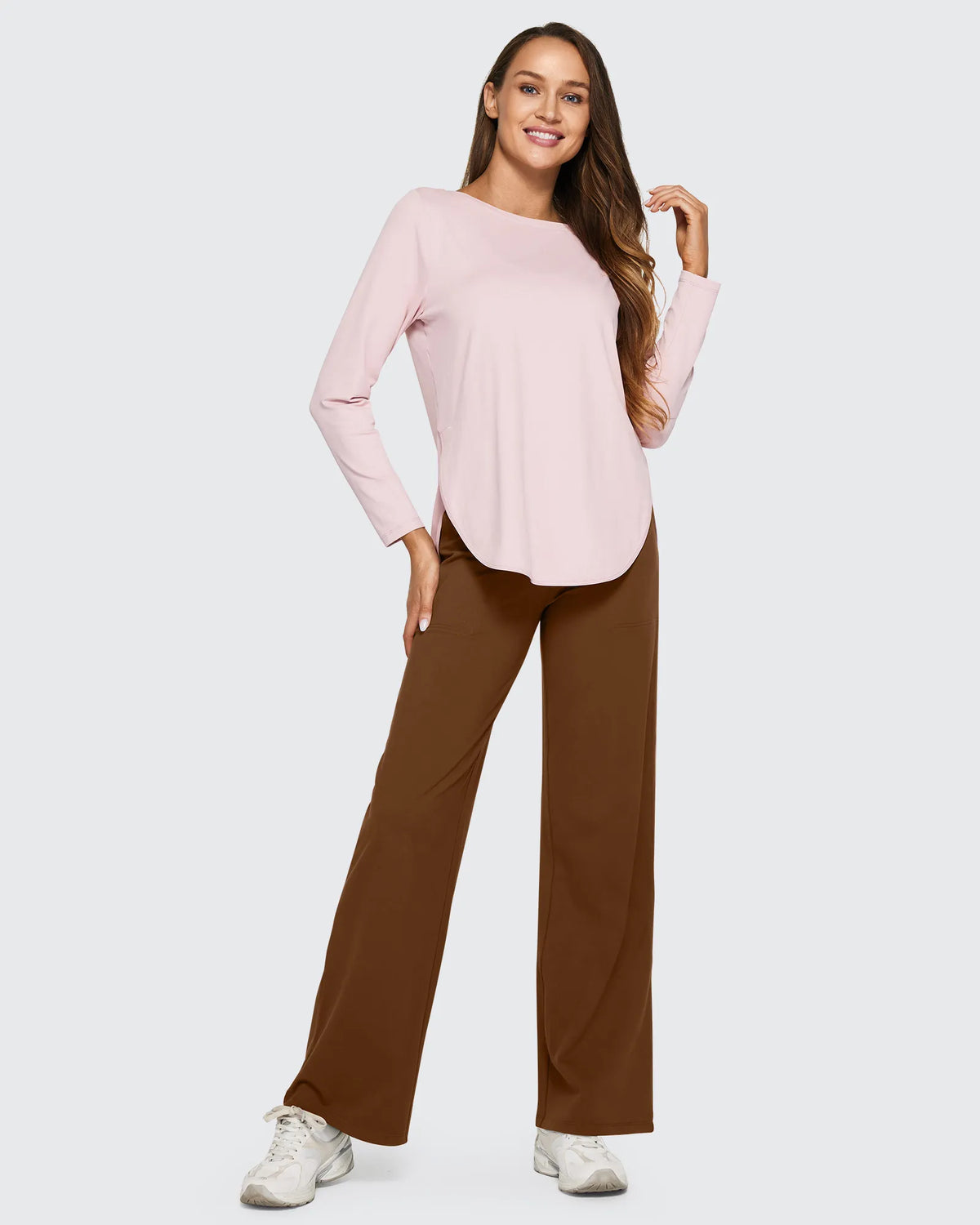 EverGoing Loose High-Waist Business Casual Pants 35''