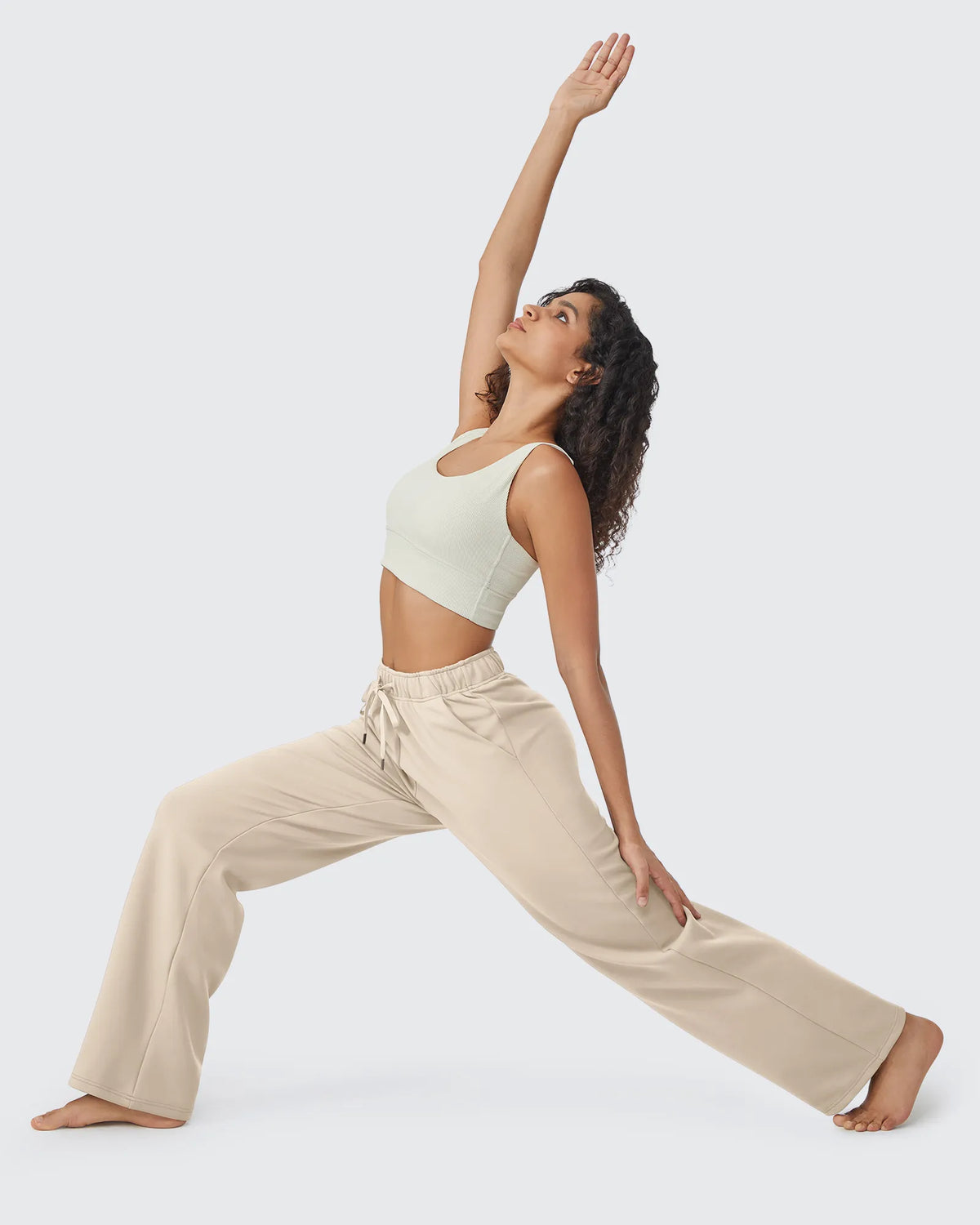 EverGoing Loose Fleece Lined Drawstring Casual Pants Petite
