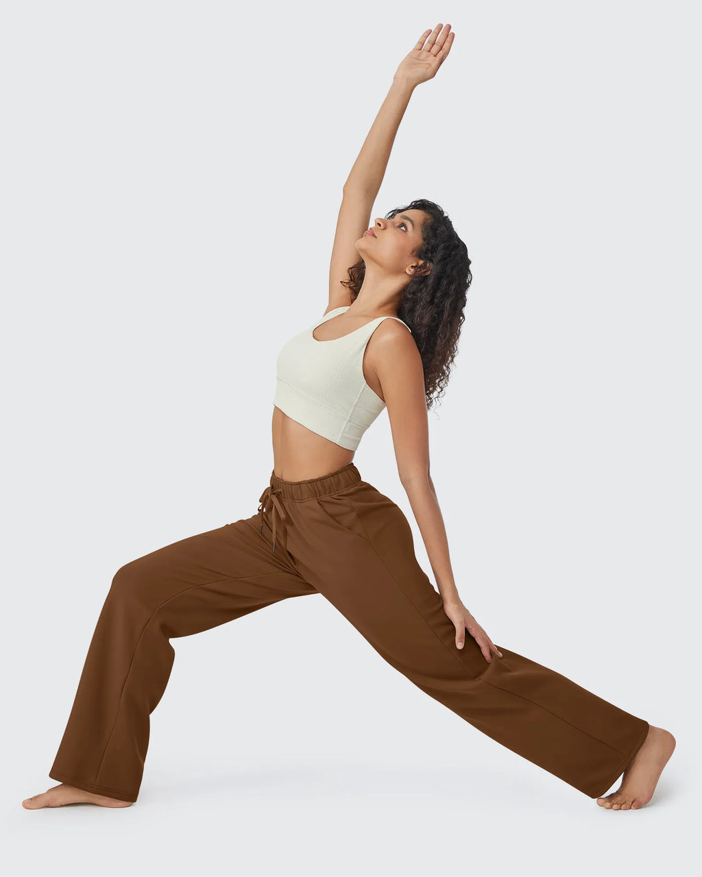 EverGoing Loose Fleece Lined Drawstring Casual Pants Petite