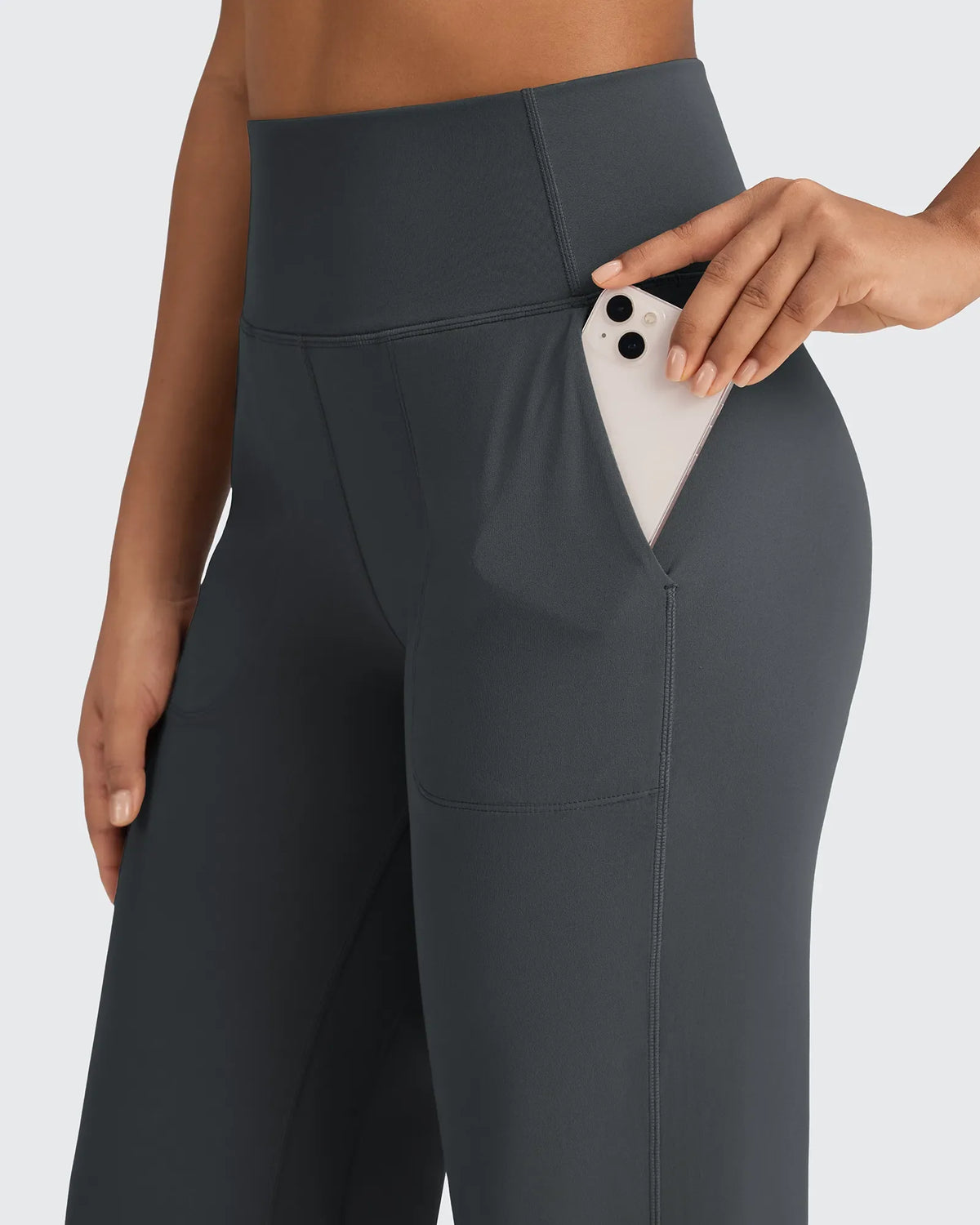 BareFeel Seamless High-Waist Dressy Wide Leg Pants