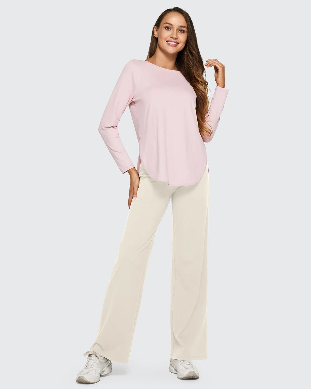 EverGoing Wide Leg Yoga Pants Business Casual 27''