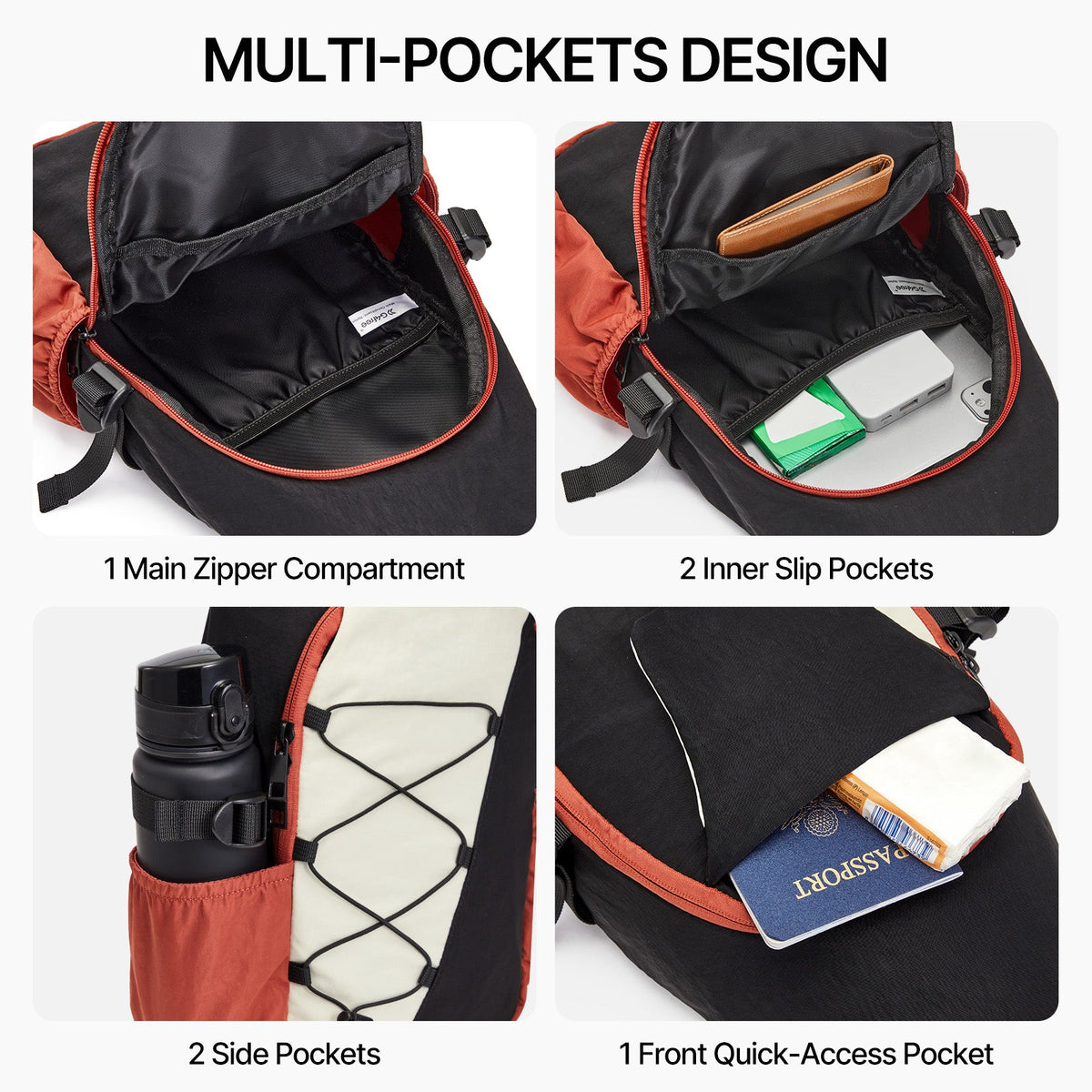 G4Free RFID Sling Bag – Small Crossbody Hiking Bag
