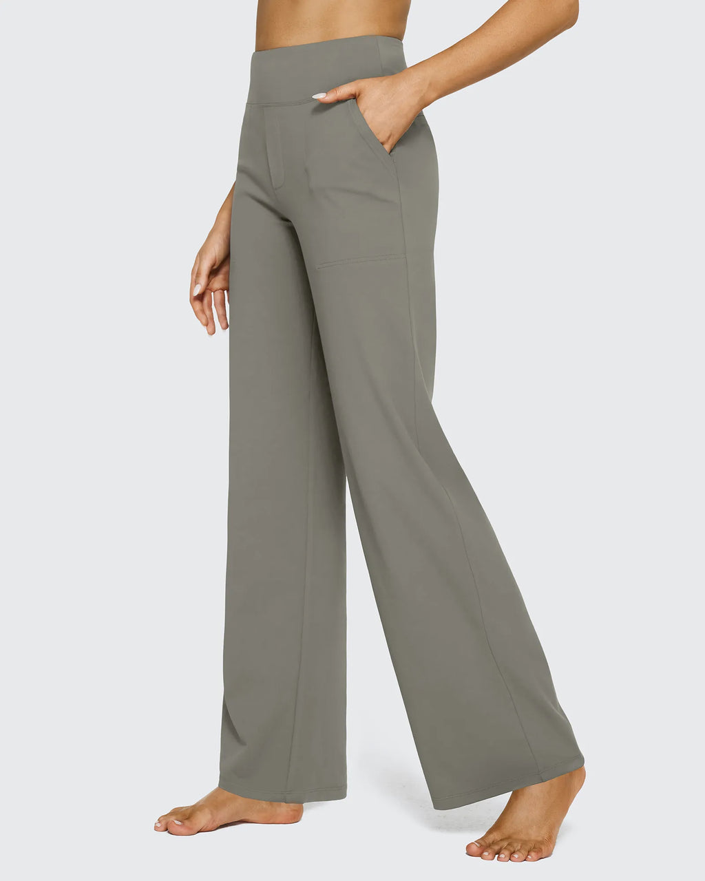 EverGoing Loose High-Waist Business Casual Pants 35''