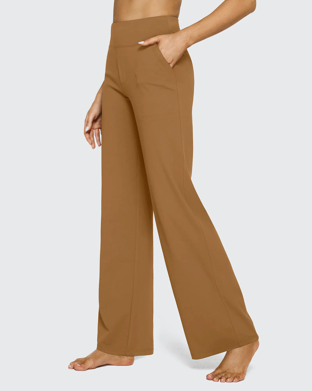 EverGoing Loose High-Waist Business Casual Pants 35''