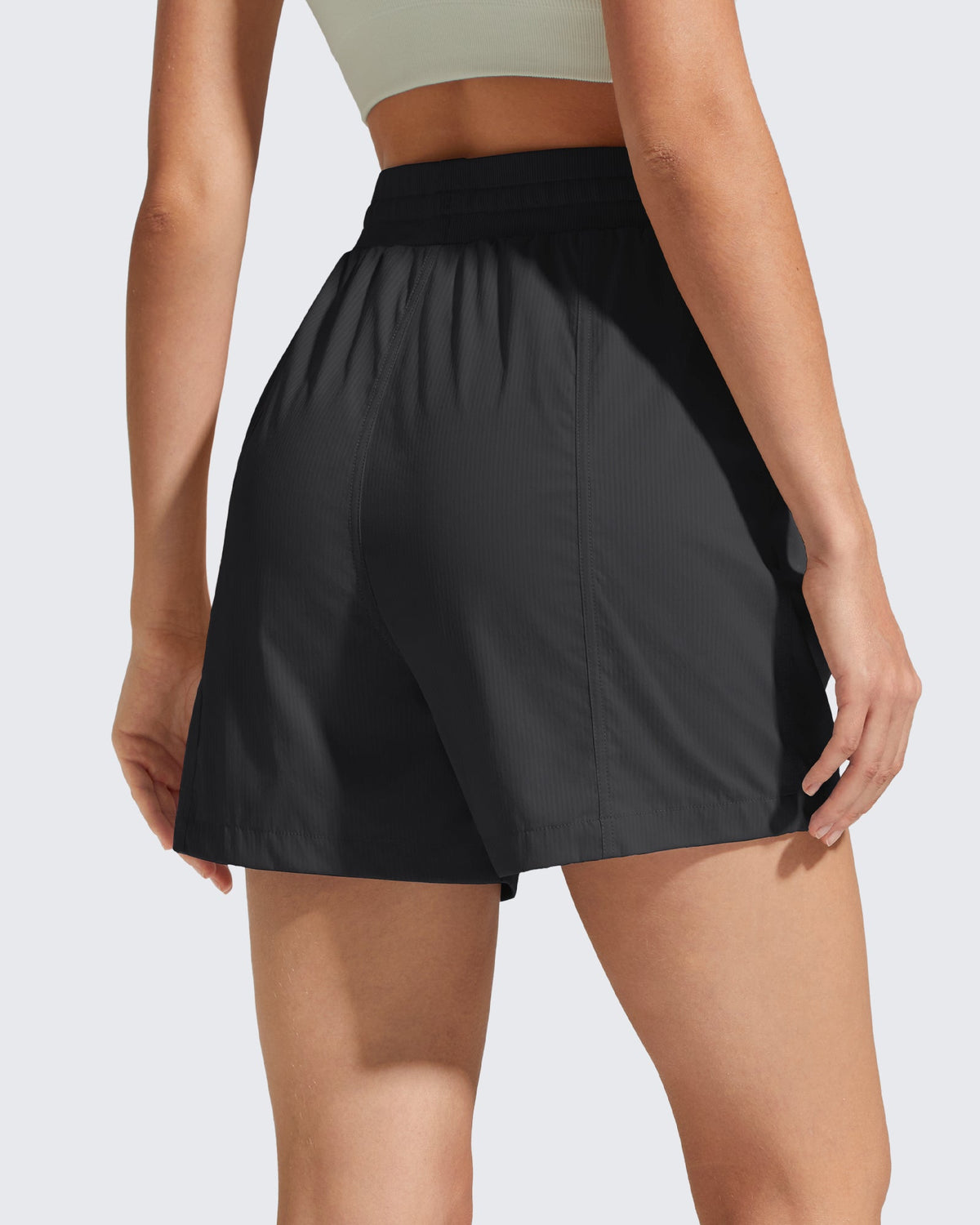 G4Free 4" High Waisted Casual Shorts with Pockets