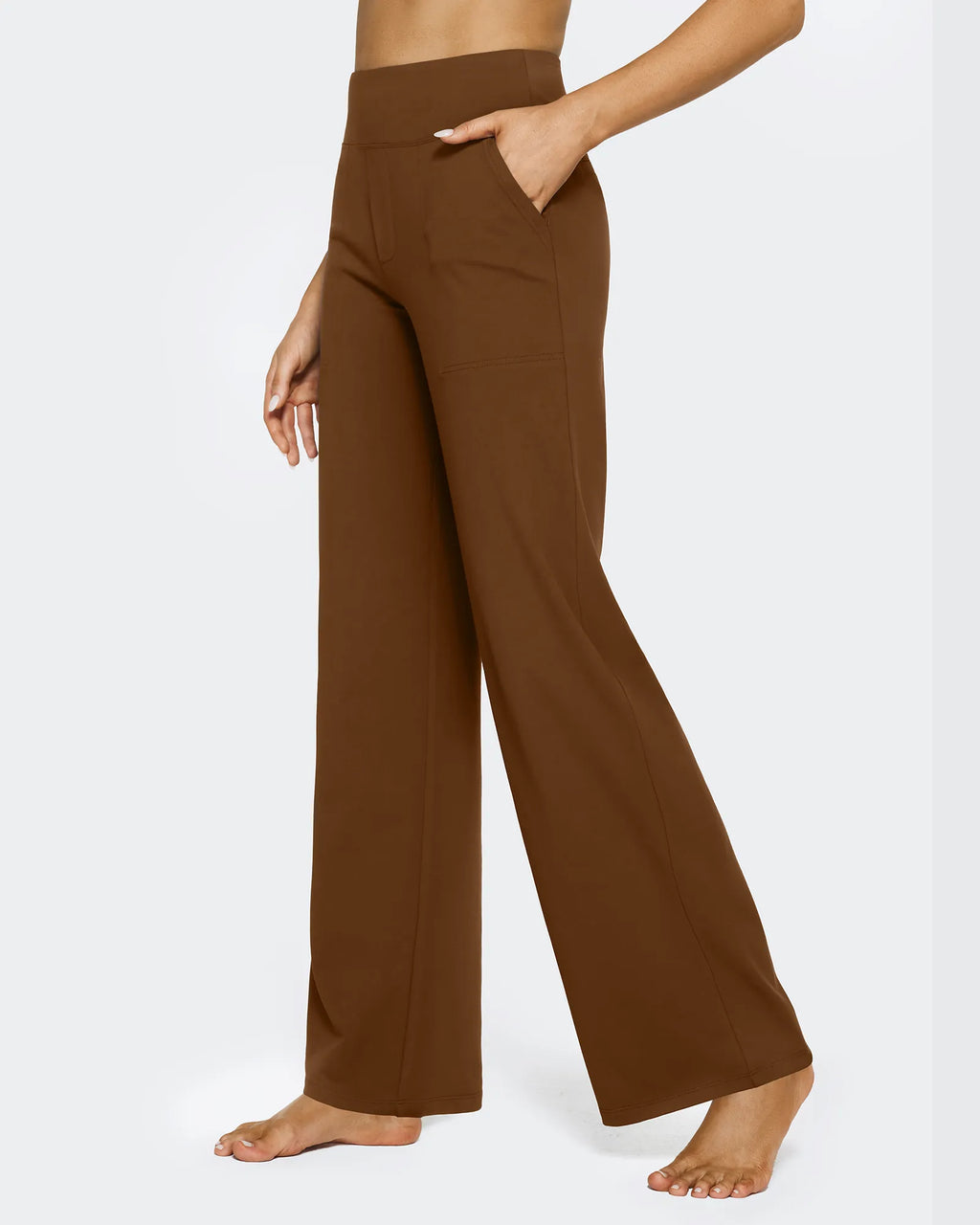 EverGoing Loose High-Waist Business Casual Pants 35''