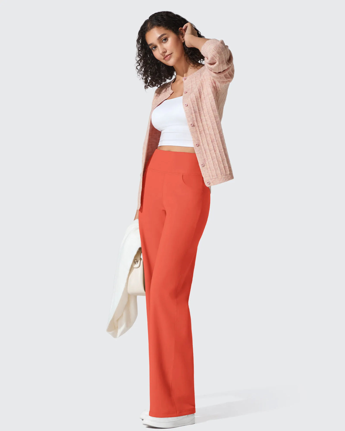 BareFeel Seamless High-Waist Dressy Wide Leg Pants