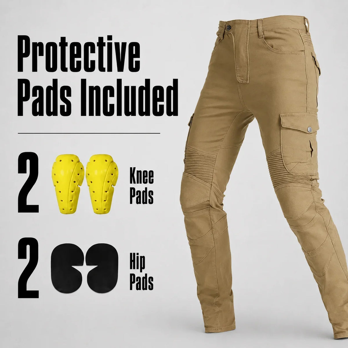 EKON GuardFlex Cargo Riding Jeans