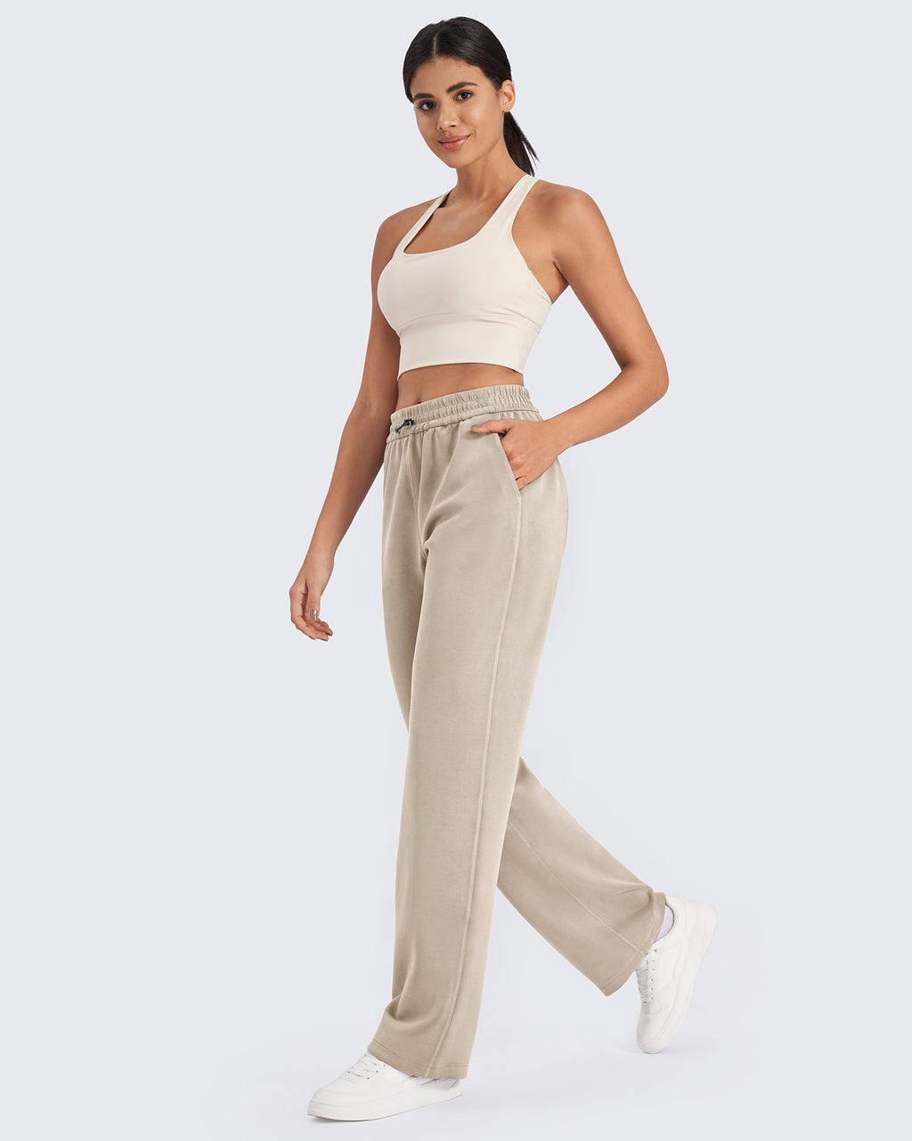 Smoofit Mid-Waist Wide Leg Sweatpants Tall