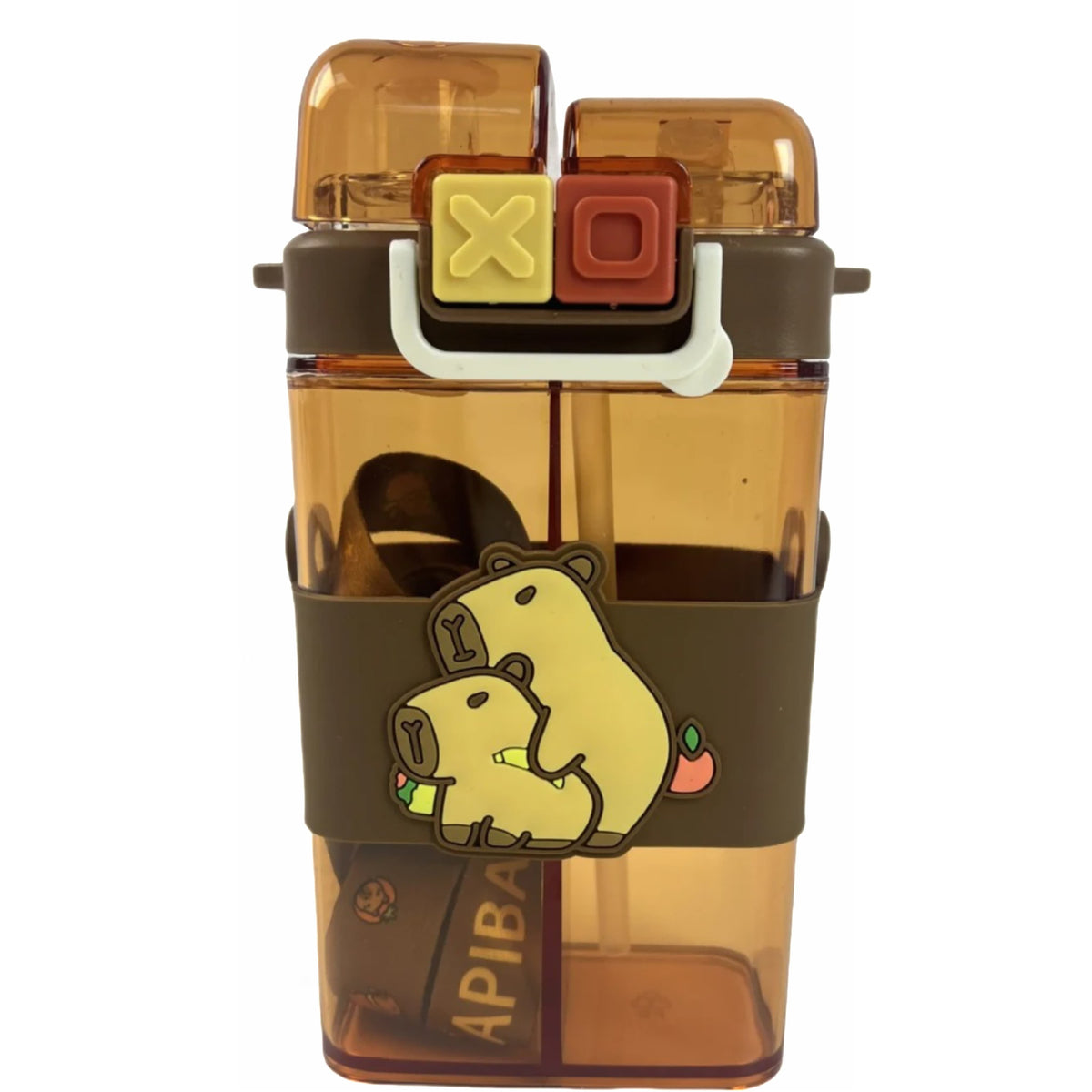 Capybara Double Drink Square Bottle