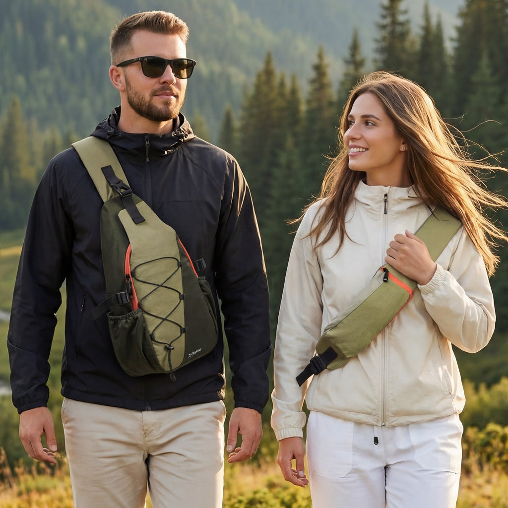 G4Free RFID Sling Bag – Small Crossbody Hiking Bag