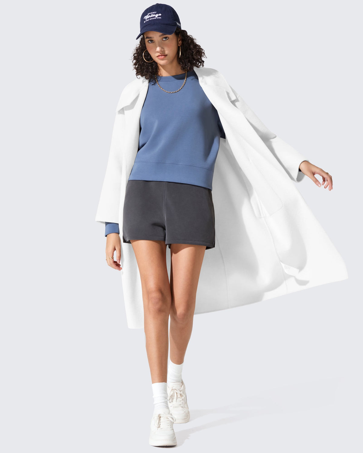 Smoofit Crewneck Pullover Loose Sweatshirts