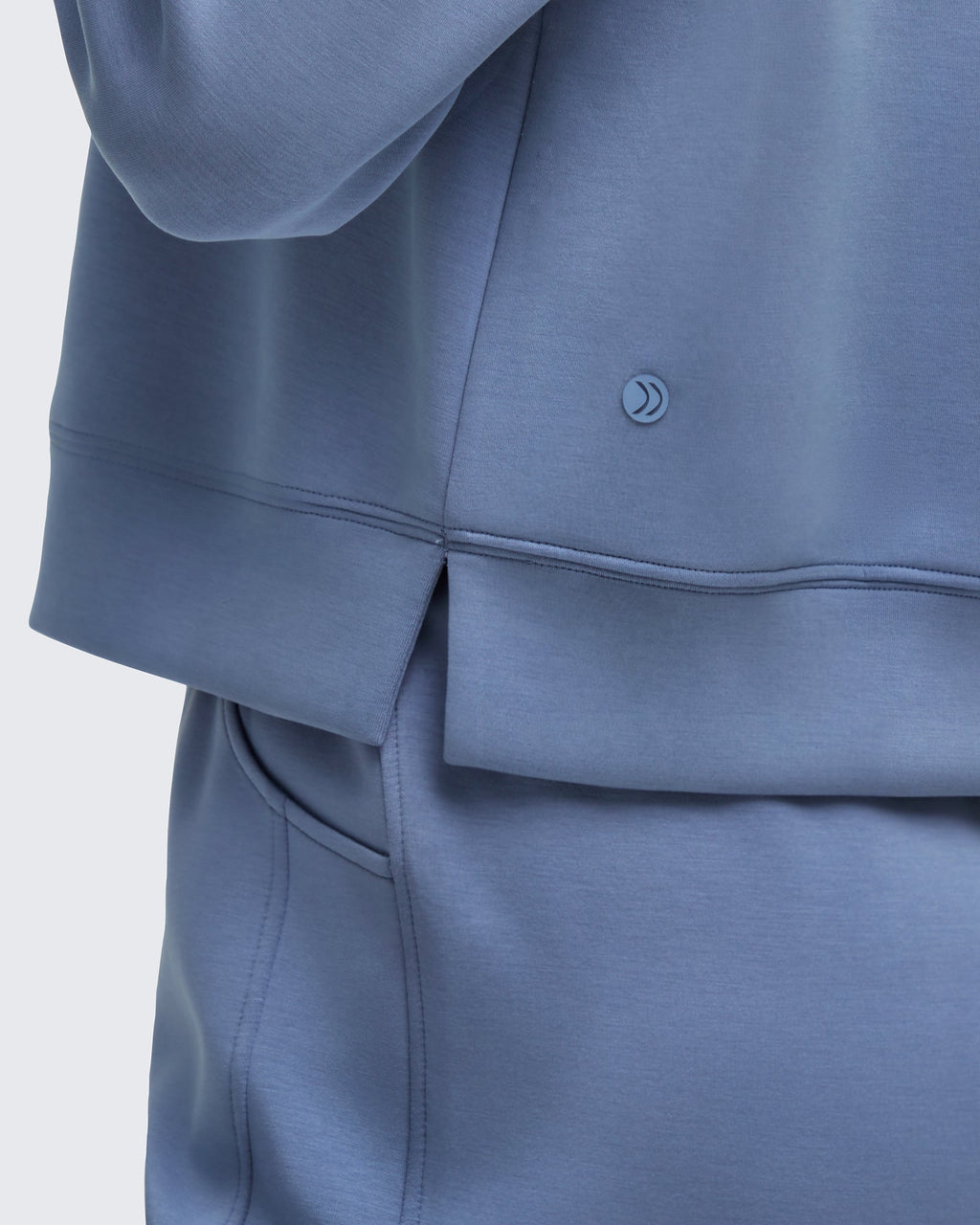 Smoofit Half-Zip Mock Neck Long Sleeve Sweatshirts