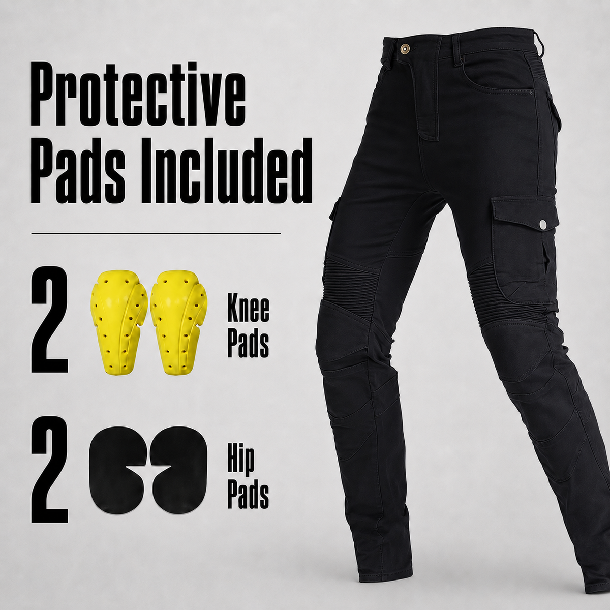 EKON GuardFlex Cargo Riding Jeans