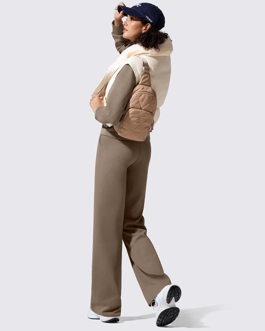 EverGoing Fleece Lined High-Waisted Dressy Pants