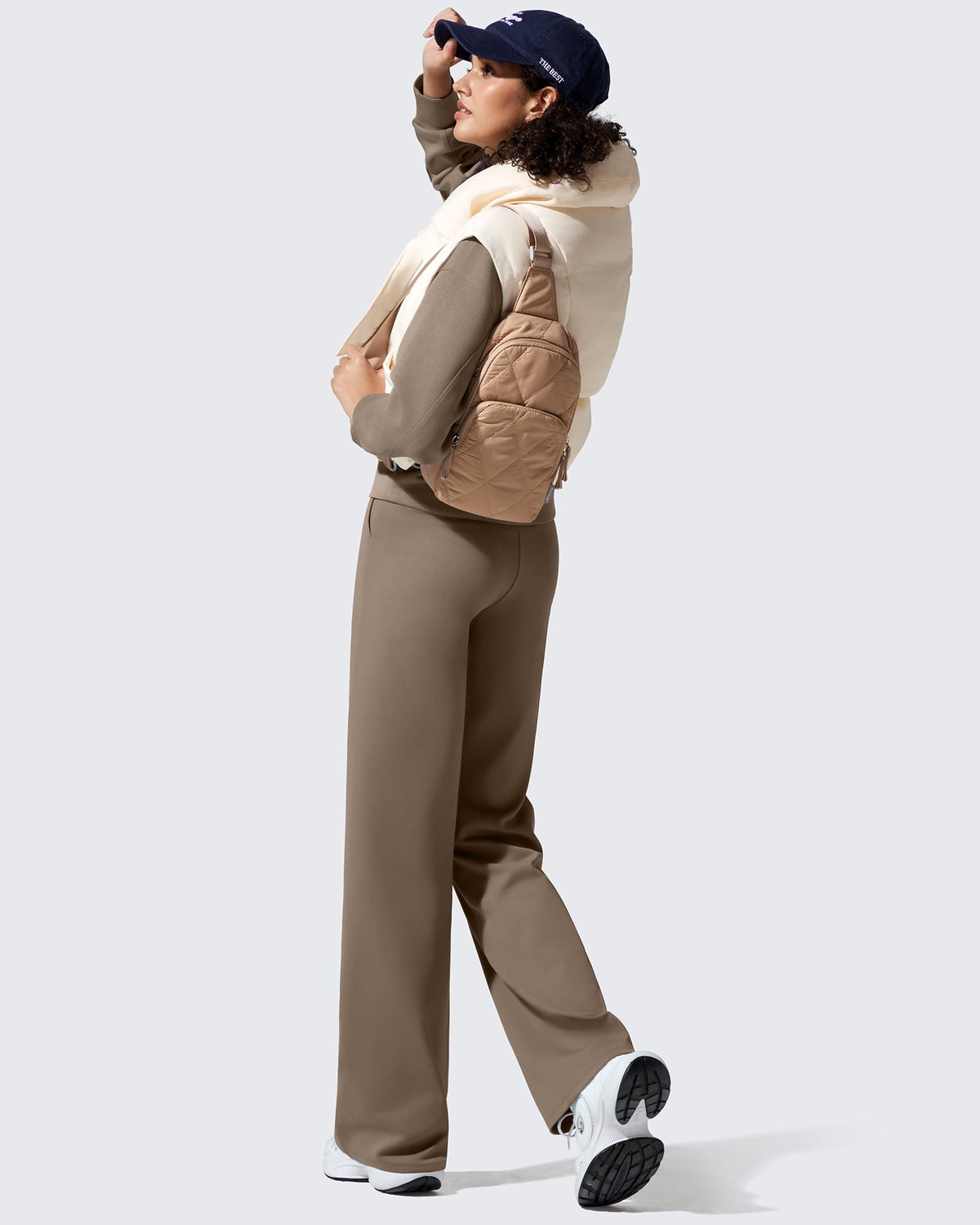 EverGoing Fleece Lined High-Waisted Dressy Pants