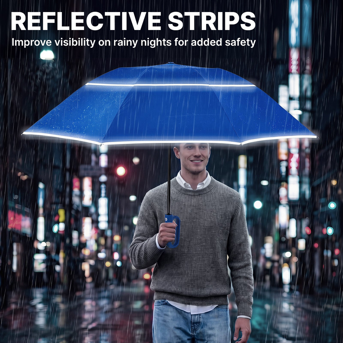 G4Free 46" Inverted Umbrella – Carabiner Handle